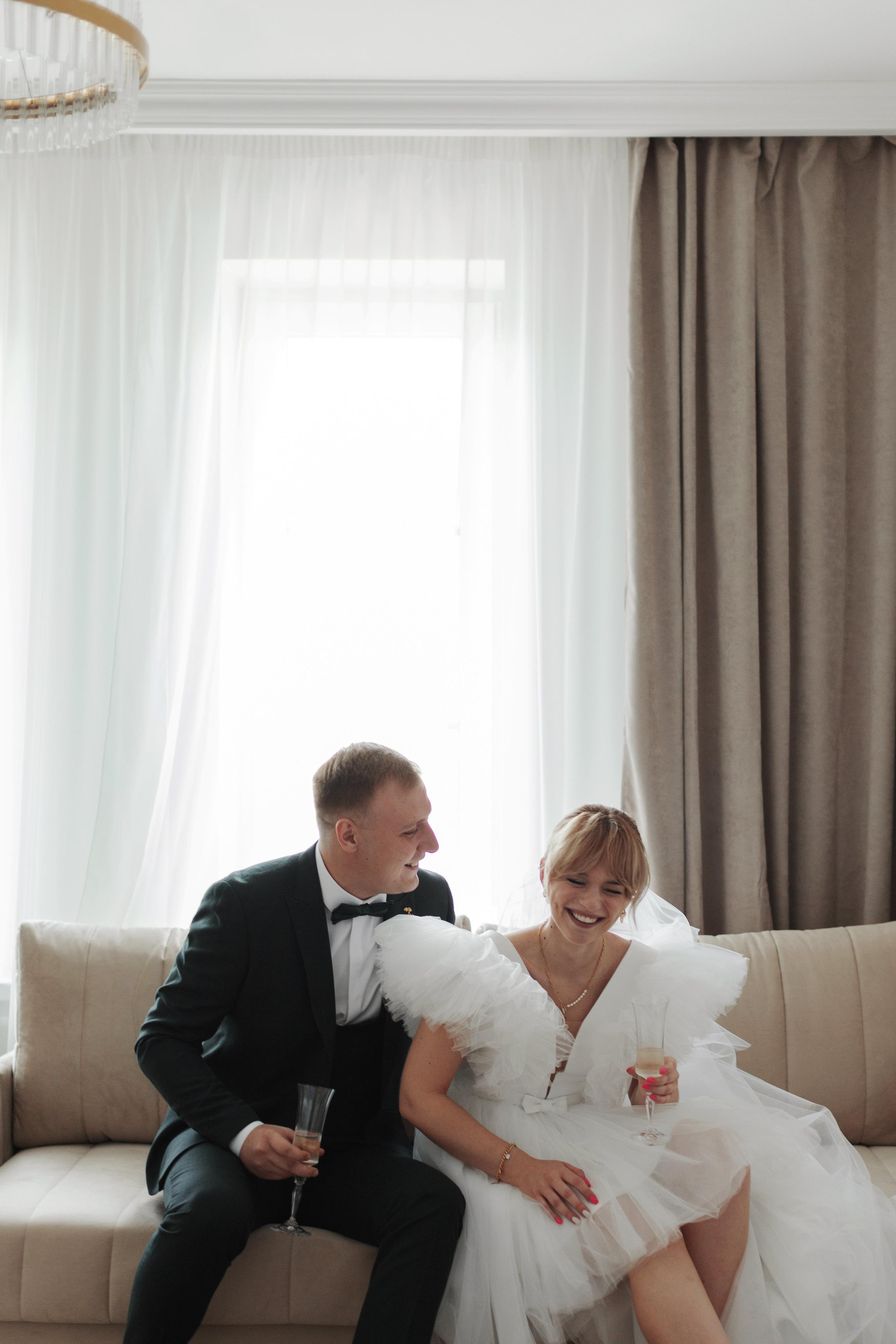 Фотосессия утро невесты и жениха. Свадебный фотограф Москва Анастасия Храмова