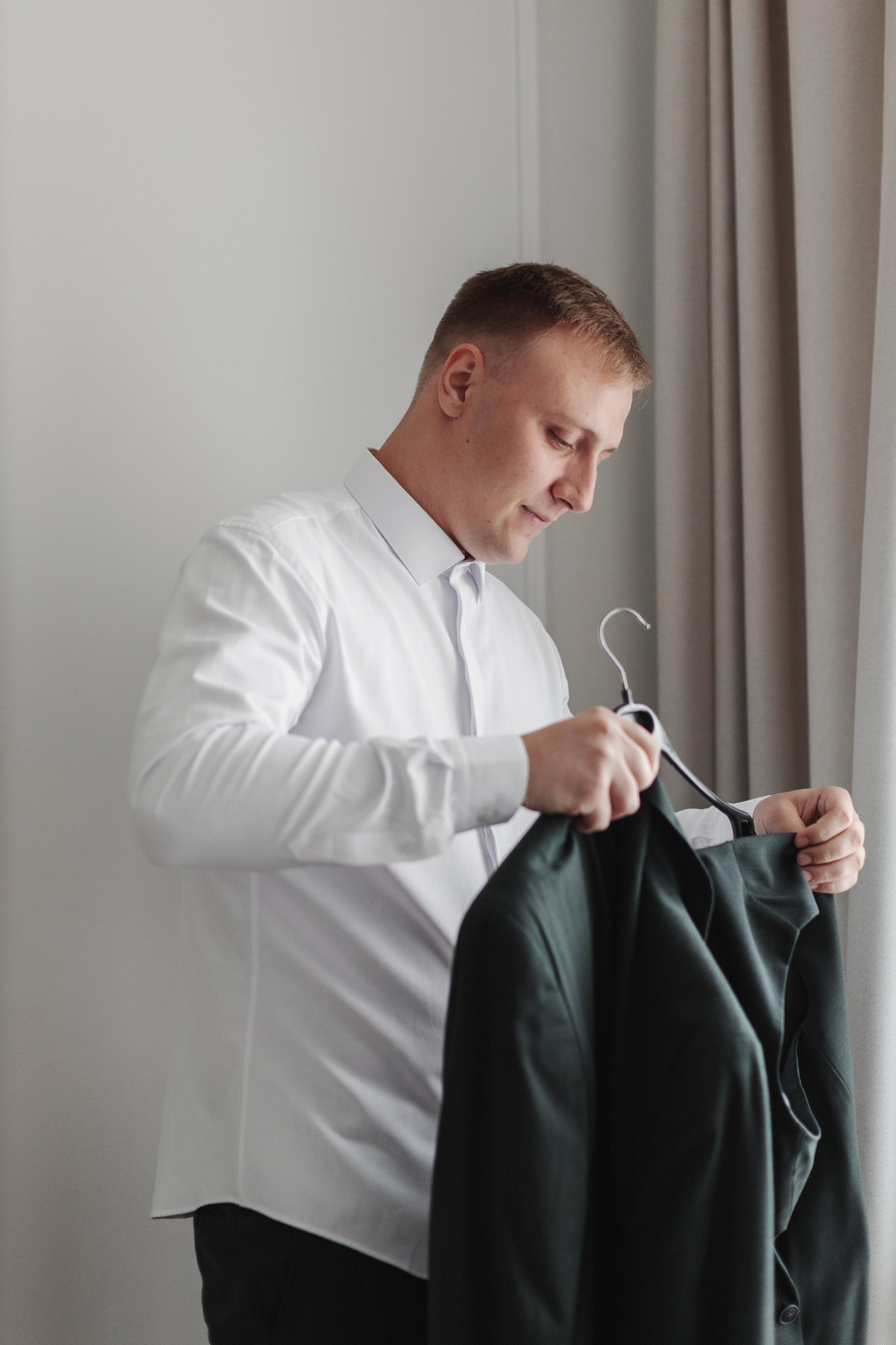 Фотосессия утро невесты и жениха. Свадебный фотограф Москва Анастасия Храмова