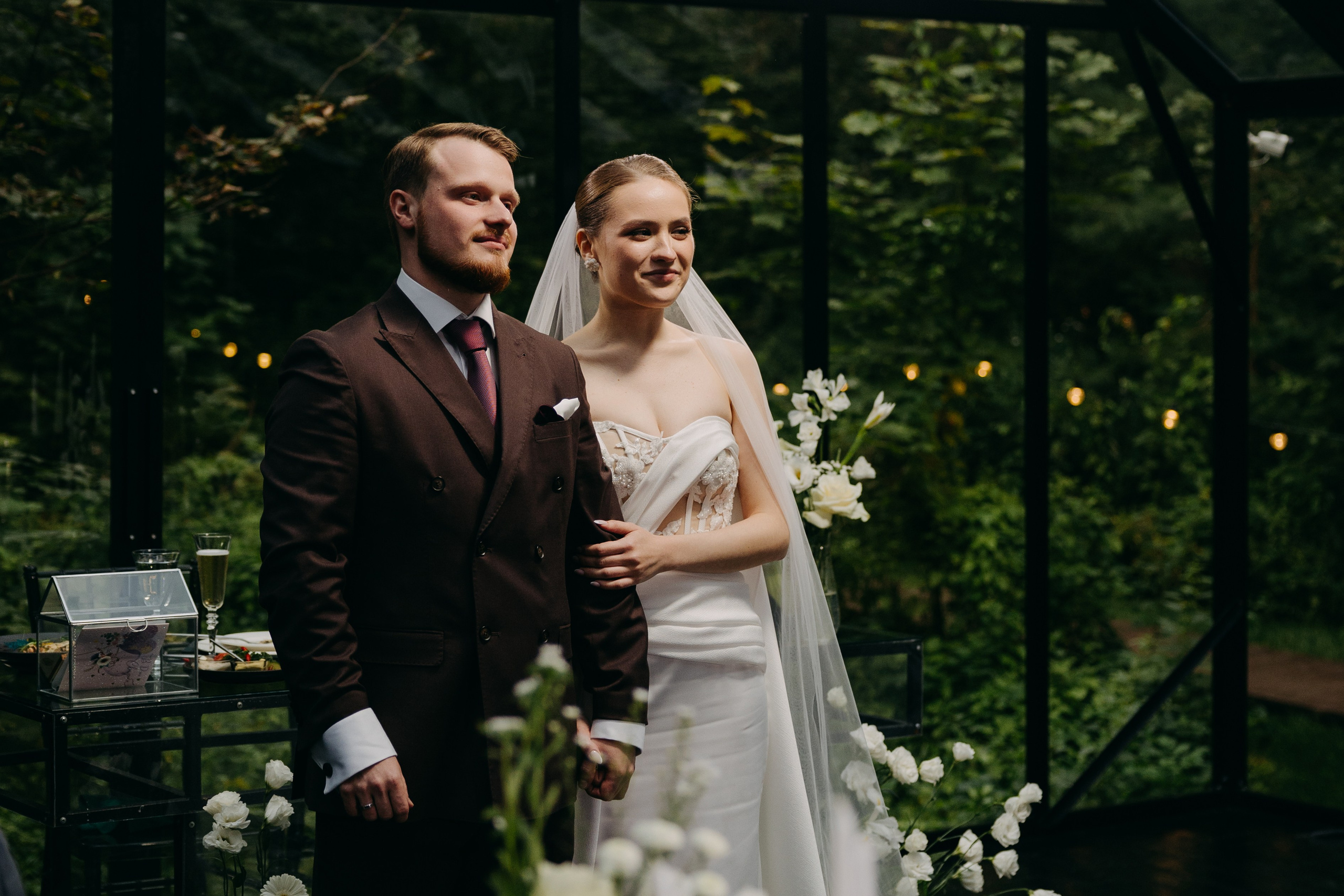 Ирина и Алексей | банкет Forest Dew. Свадебный фотограф Москва Анастасия Храмова