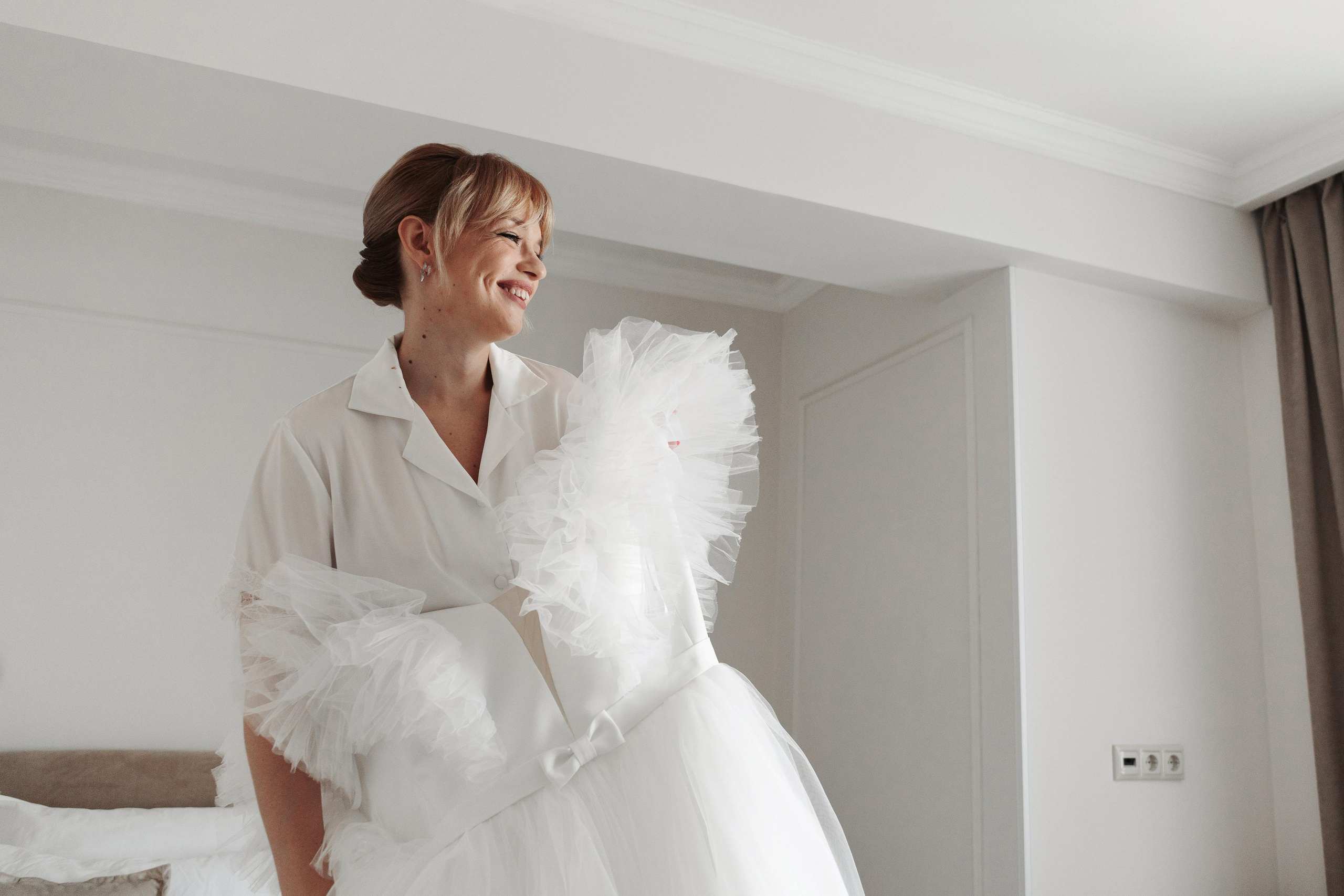 Фотосессия утро невесты и жениха. Свадебный фотограф Москва Анастасия Храмова