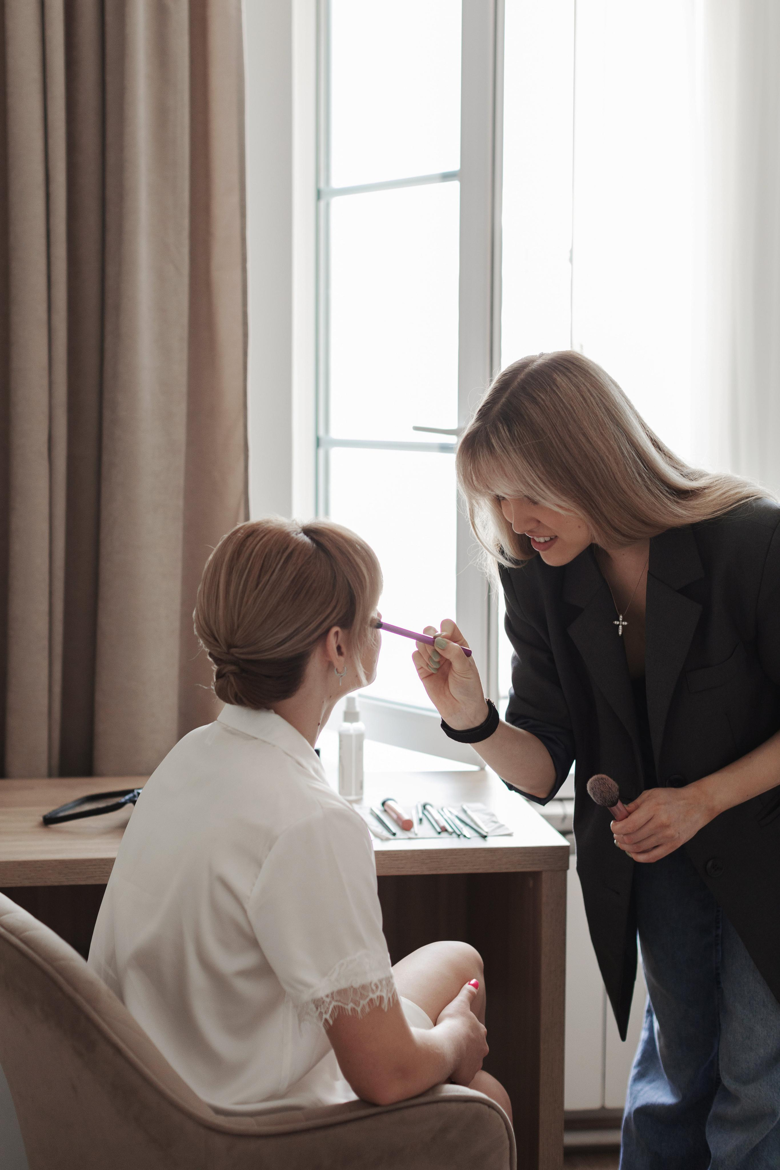 Фотосессия утро невесты и жениха. Свадебный фотограф Москва Анастасия Храмова