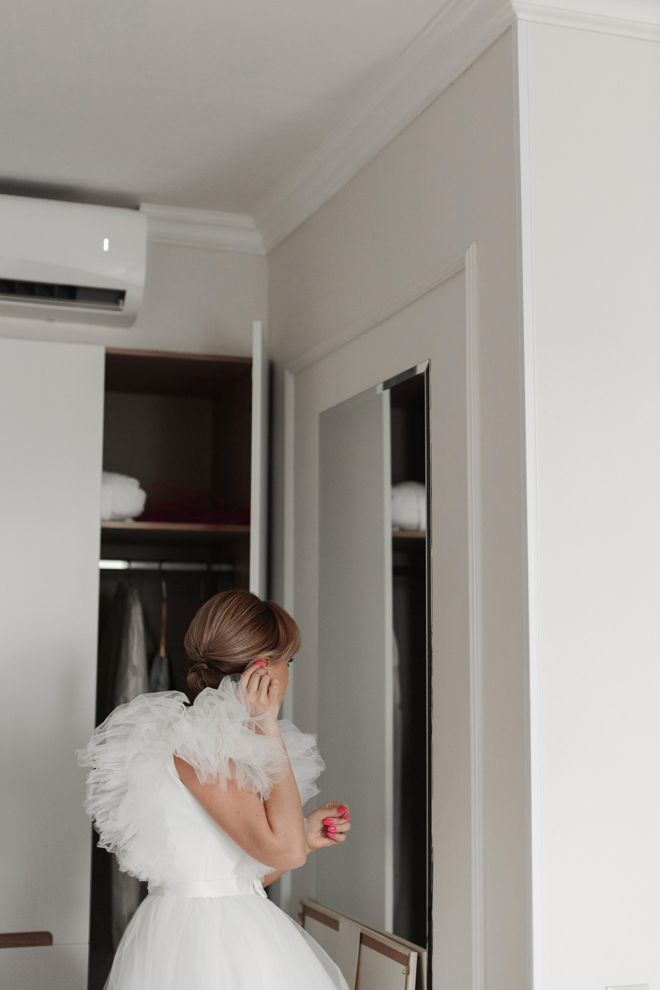 Фотосессия утро невесты и жениха. Свадебный фотограф Москва Анастасия Храмова