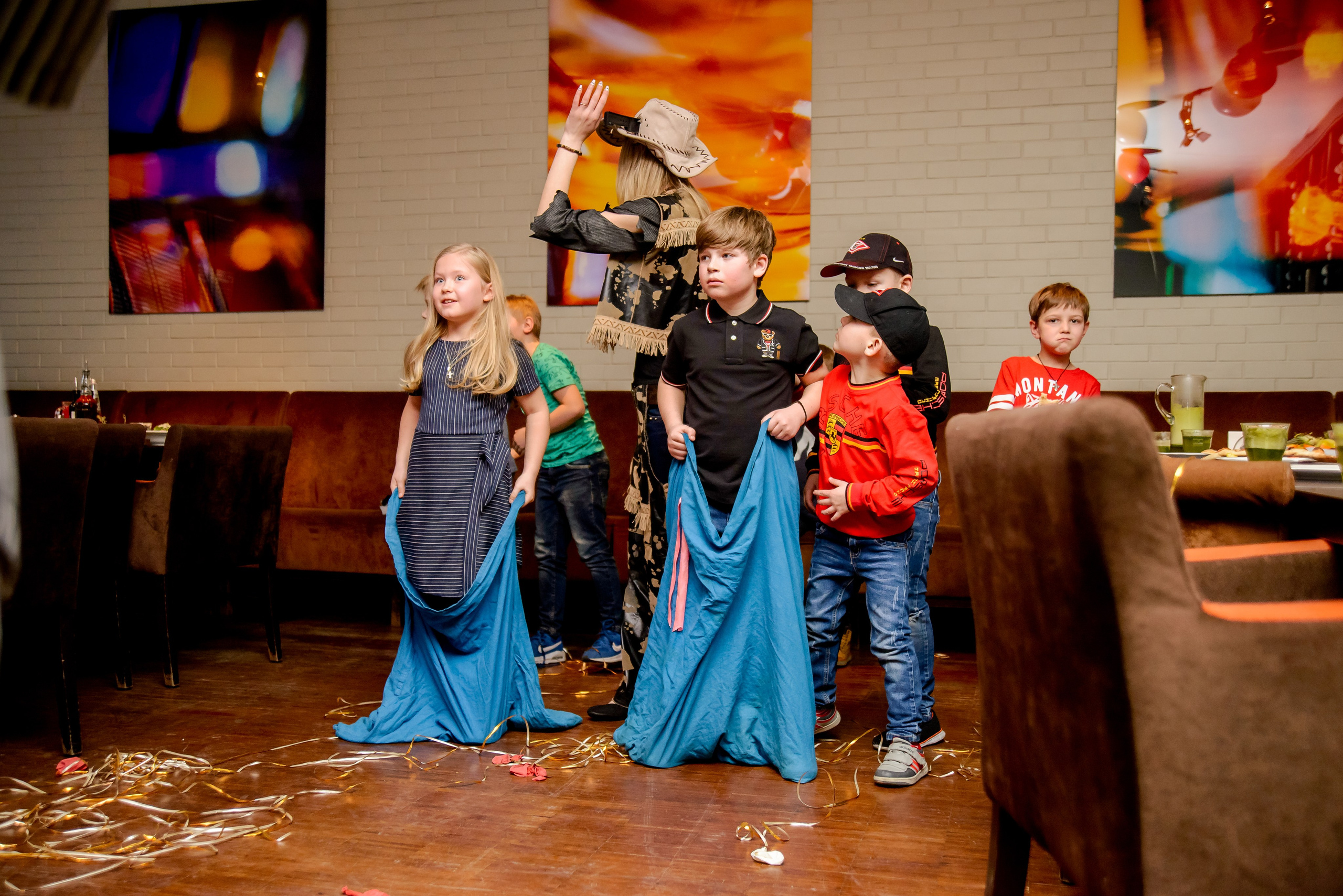 Детский день рождения в ресторане