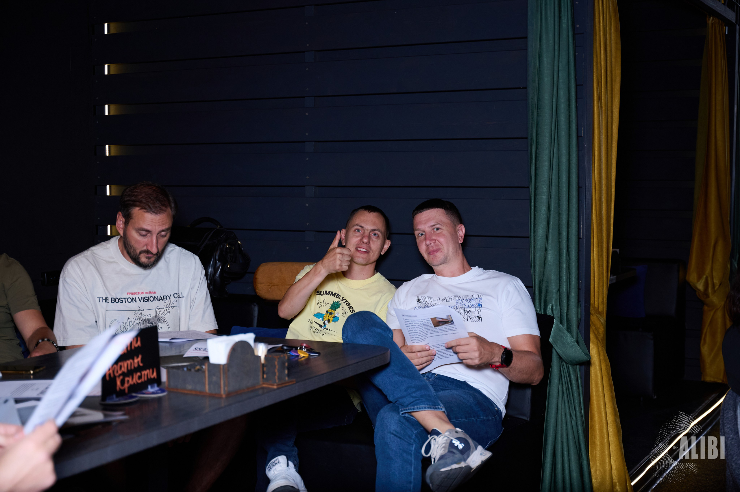 Квиз ALIBI. Фотограф Универсал в Новосибирске