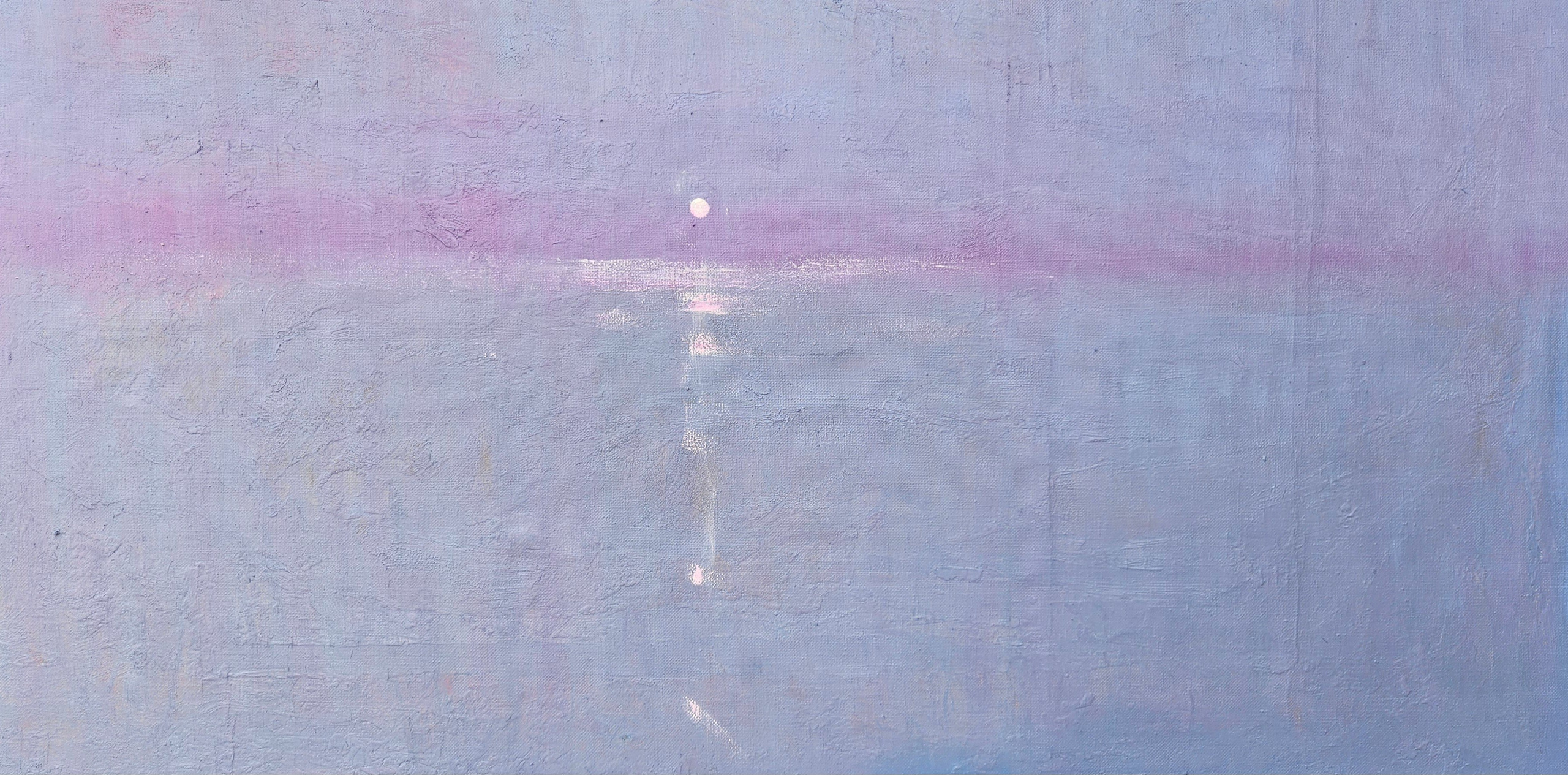 Море, морской пейзаж, луна