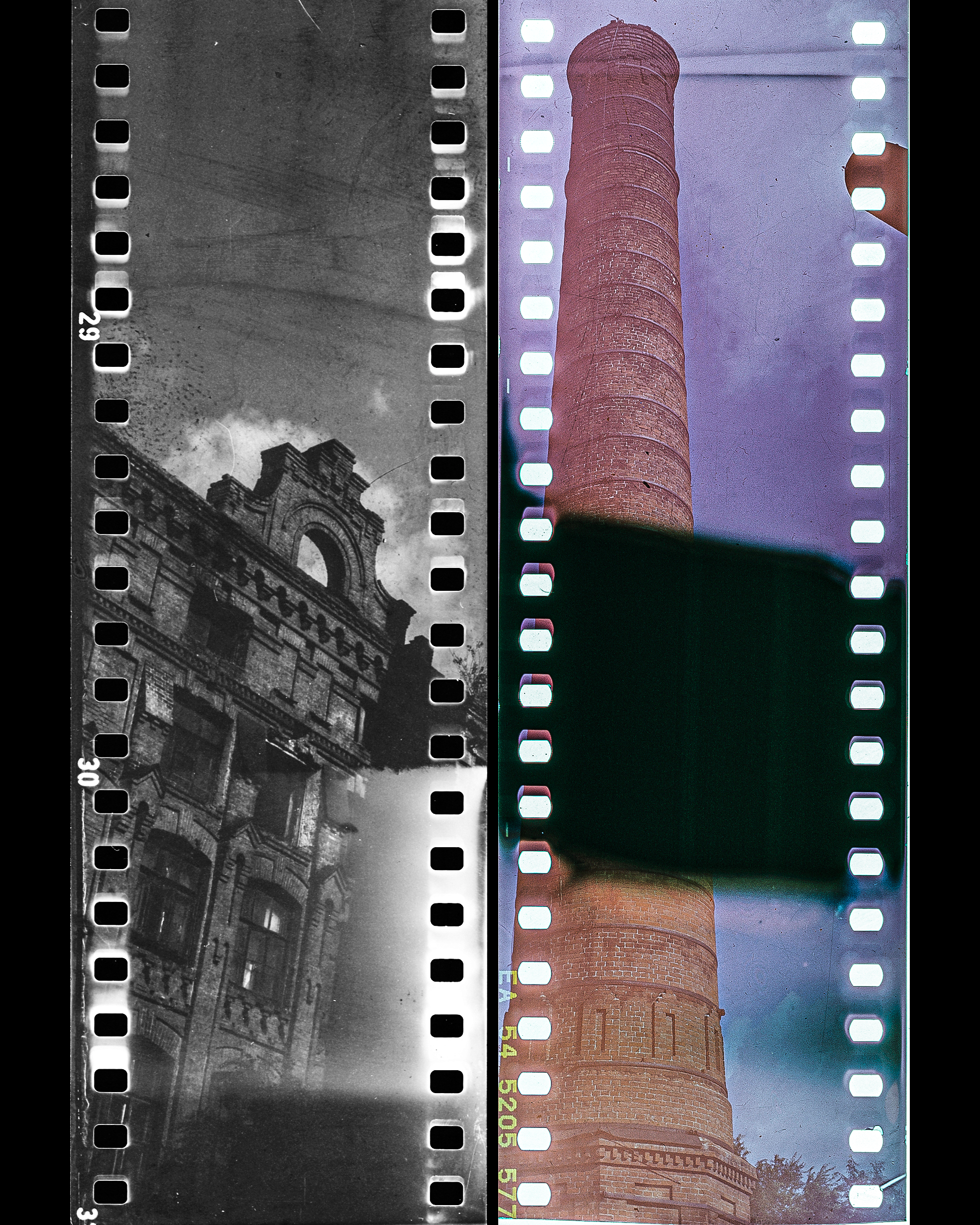 AGFA Aviphot 80 /  Kodak Ektachrome E100