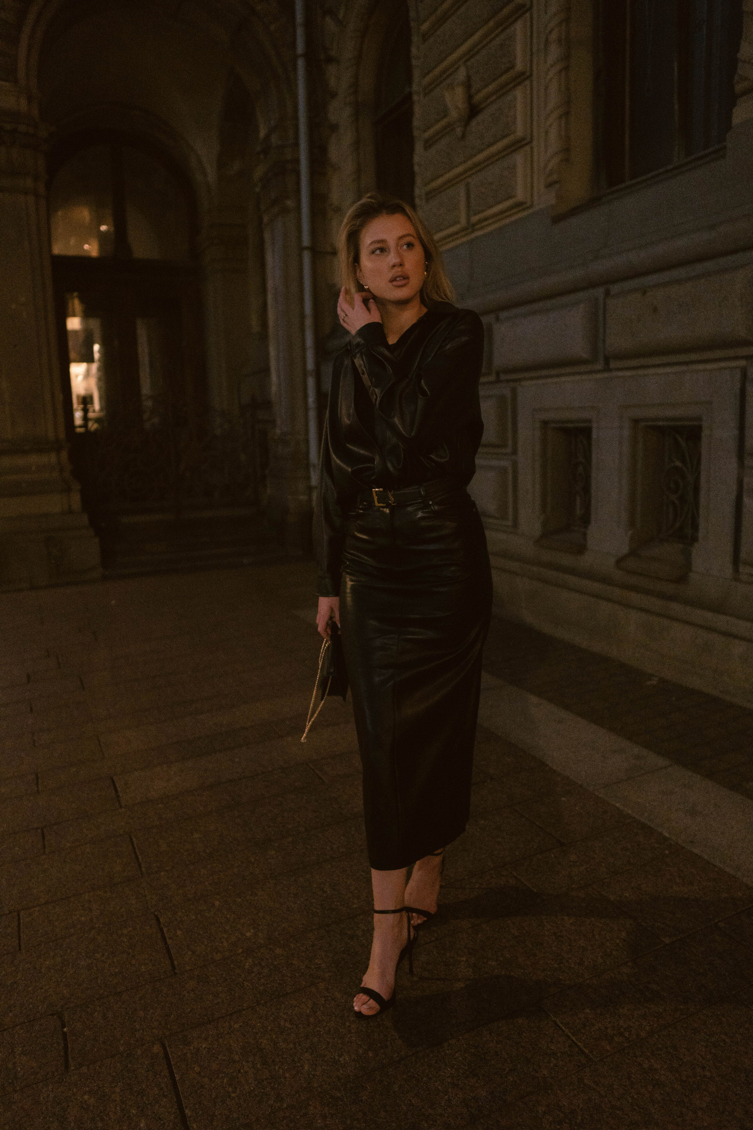 Даша и ночной Петербург. Фотограф в Санкт-Петербурге Головина Анастасия