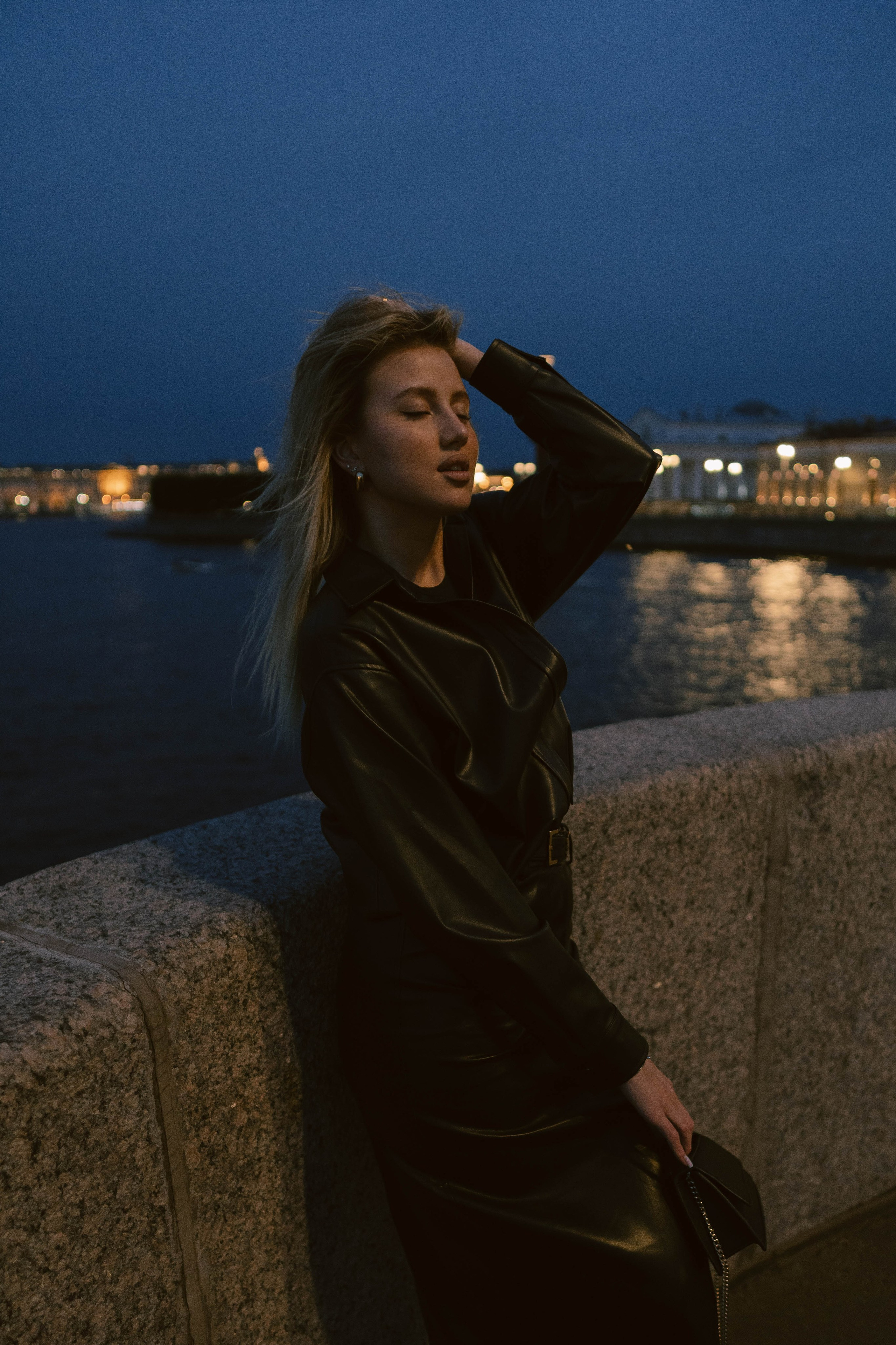 Даша и ночной Петербург. Фотограф в Санкт-Петербурге Головина Анастасия