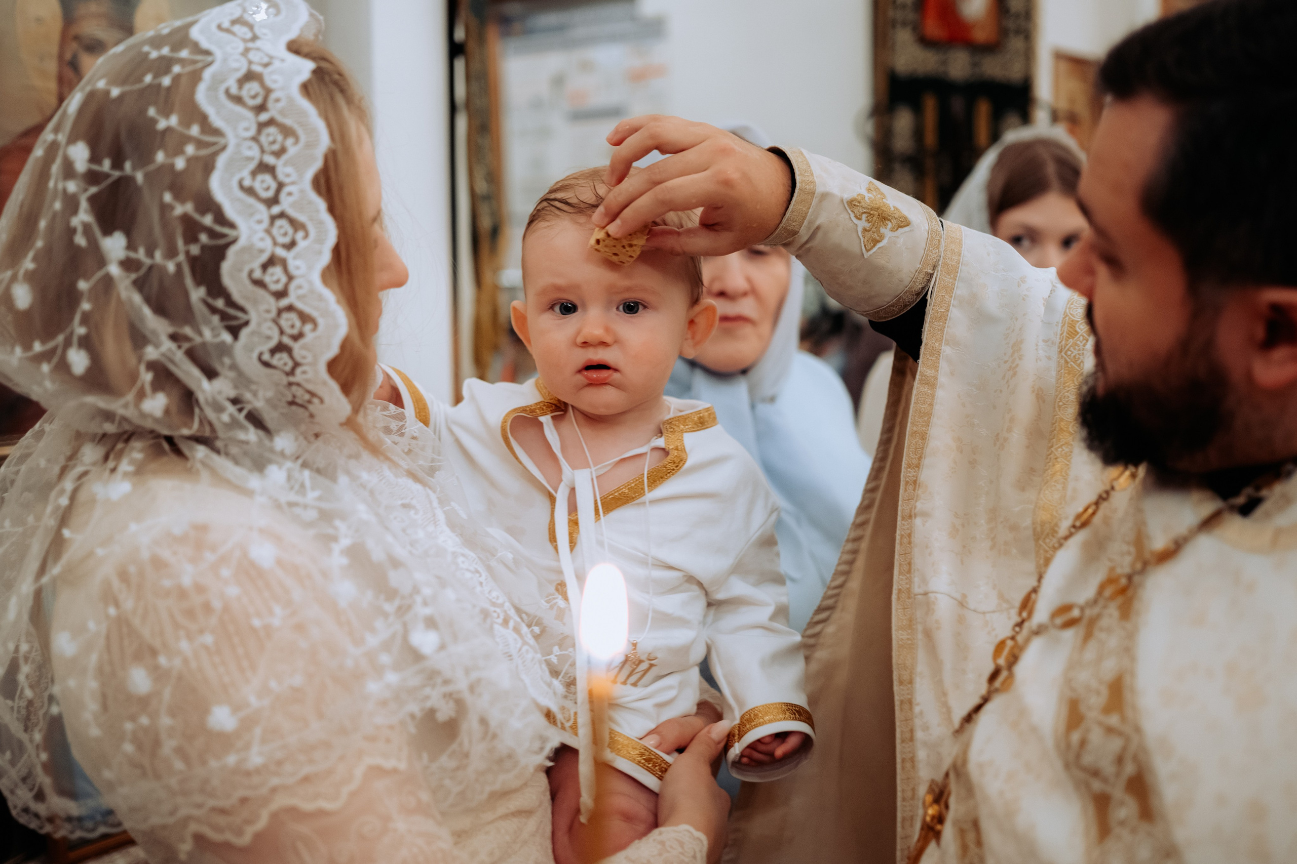 Фотосессия крещения в парке Елочки Домодедово. Семейный фотограф в Москве и в Домодедово Екатерина Патракова