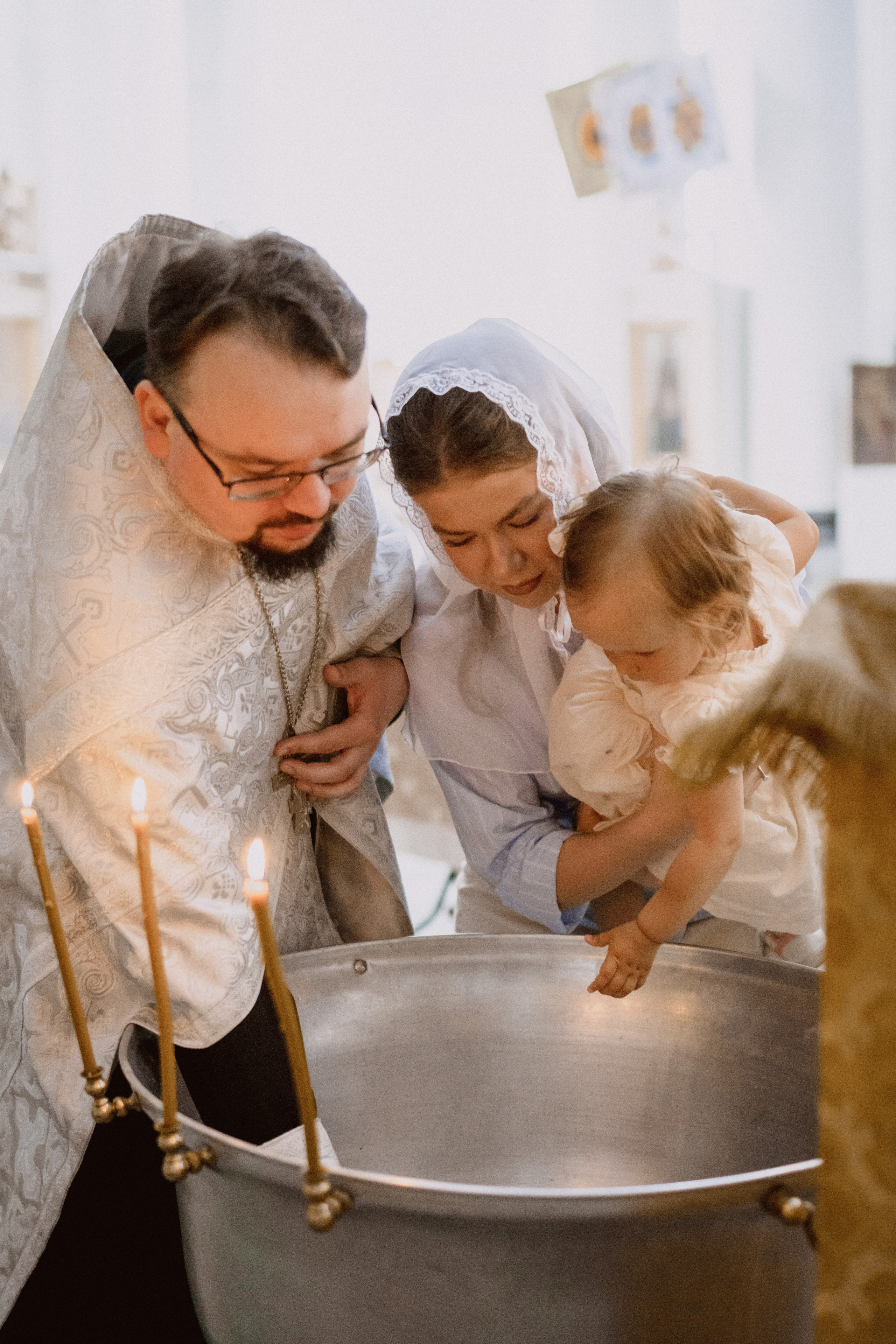 Крещение в Троице-Измайловском соборе. Семейный фотограф и видеограф Алёна Ким