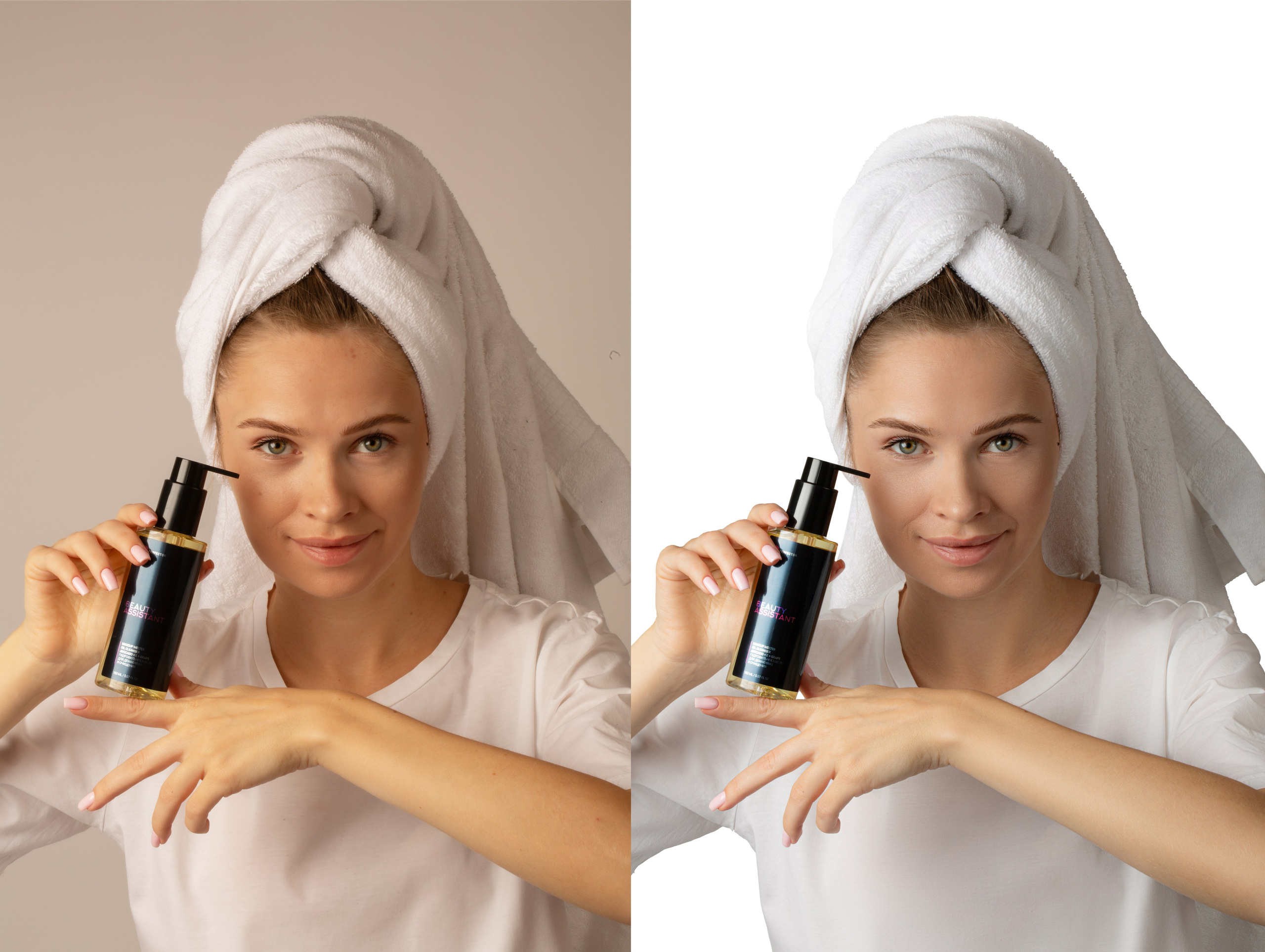 Профессиональная обработка портретов для рекламы косметики | Студия SVITHART