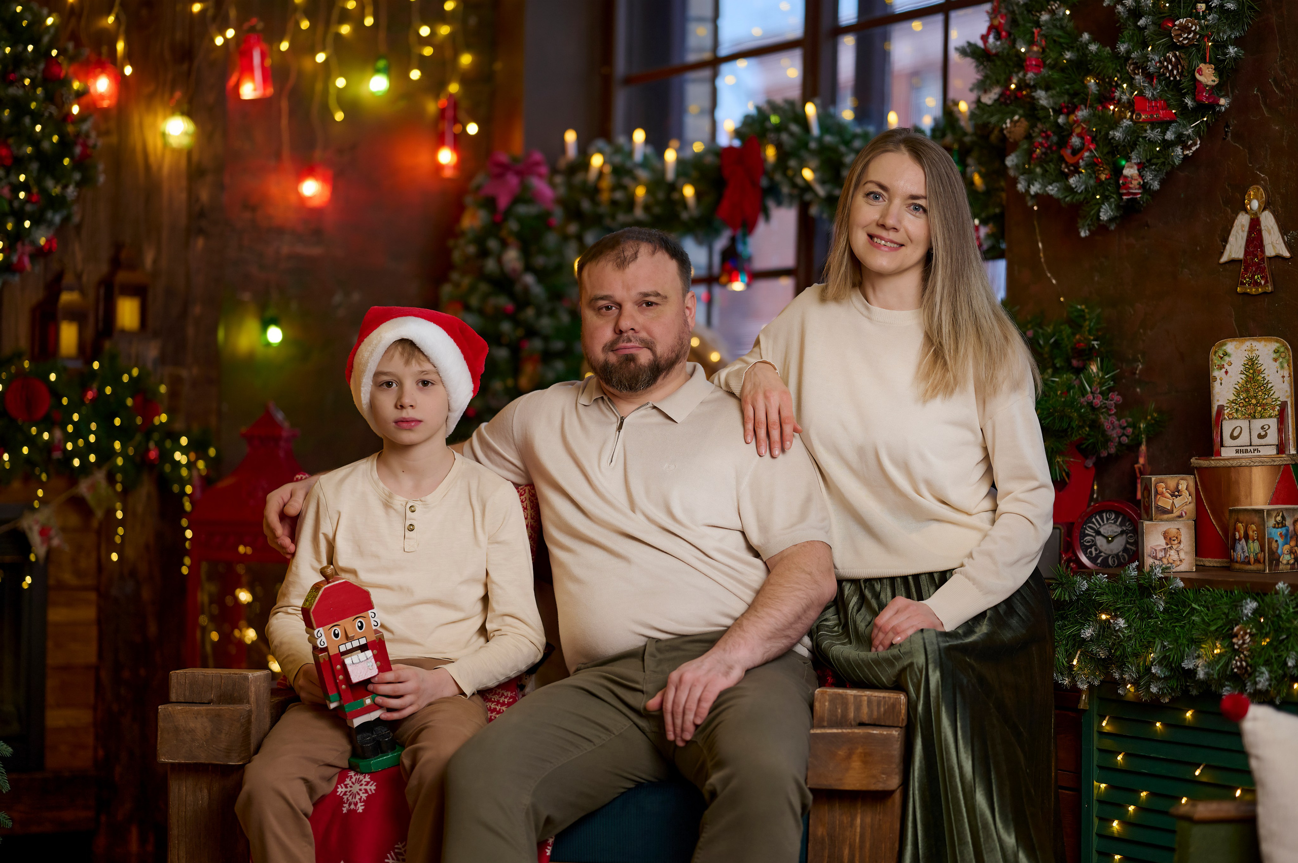 Новогодние фотографии. Семейный и женский фотограф в Москве Зоя Бучерова