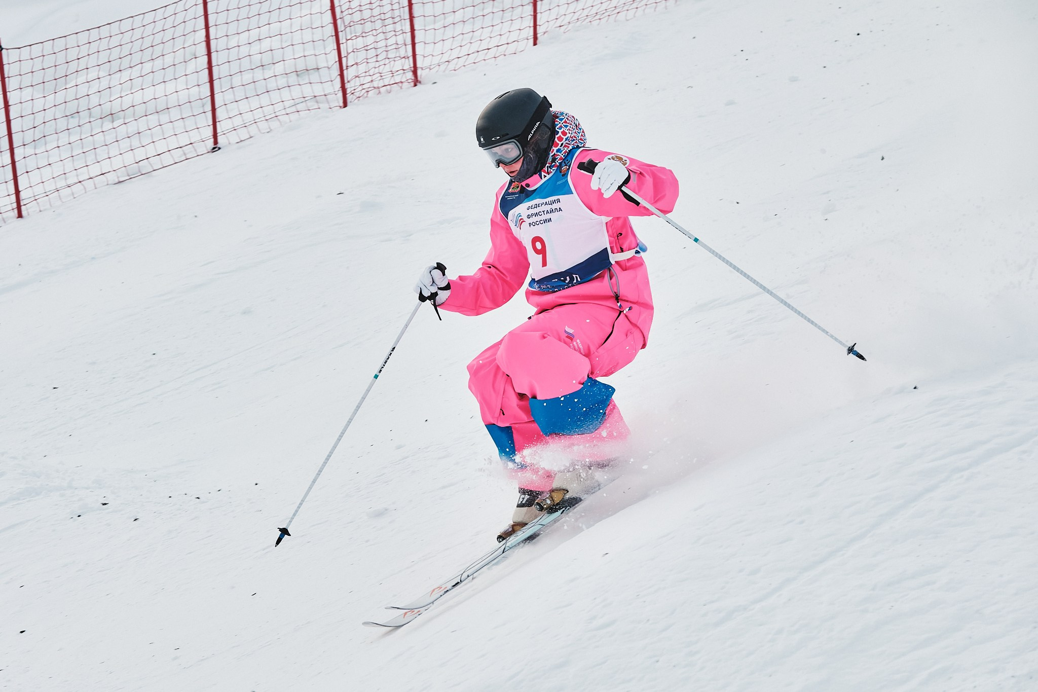 Фотосъемка соревнований по лыжному фристайлу