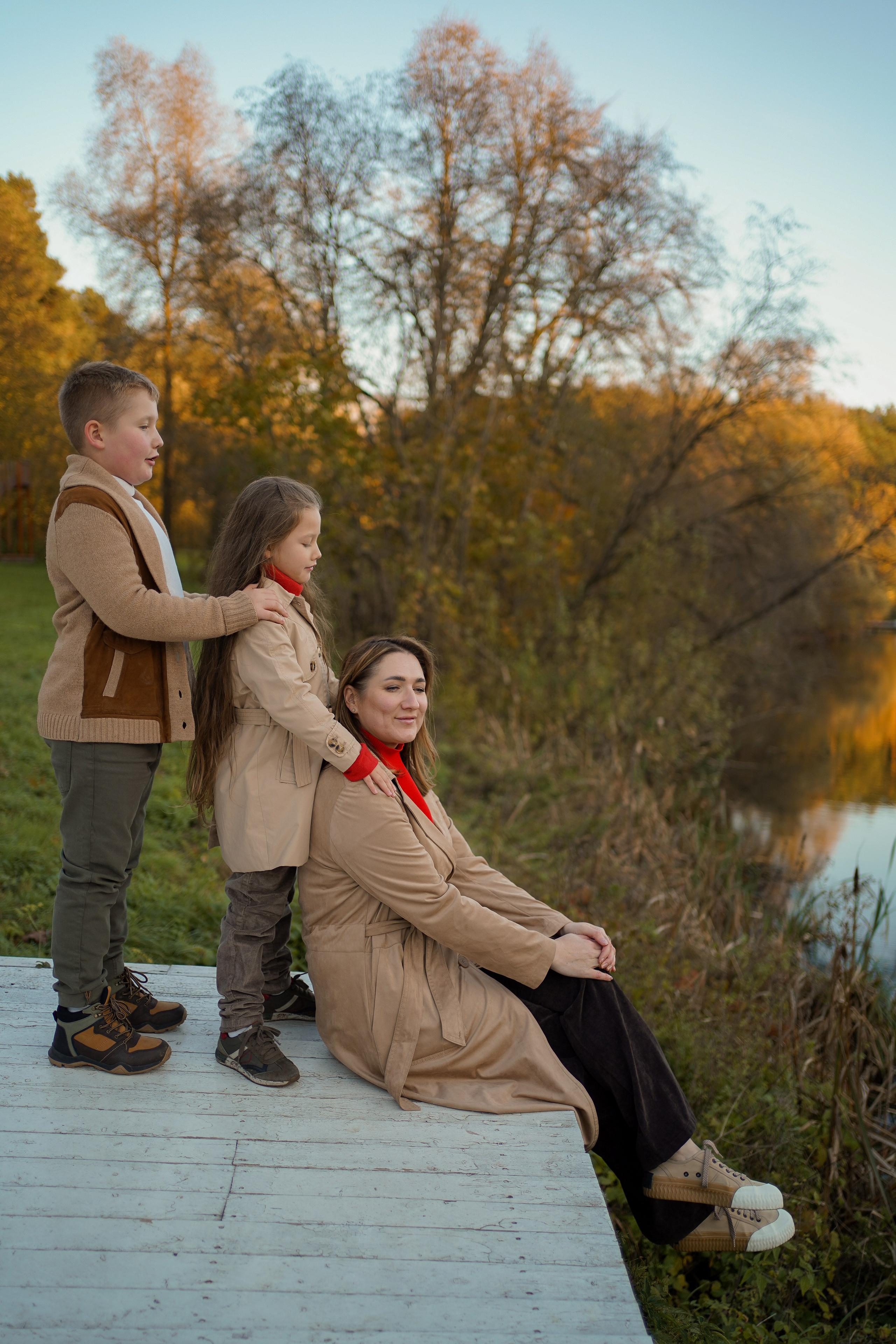 Семейная фотопрогулка в усадьбе Валуево. Семейный и детский фотограф в Москве Екатерина Офицерова