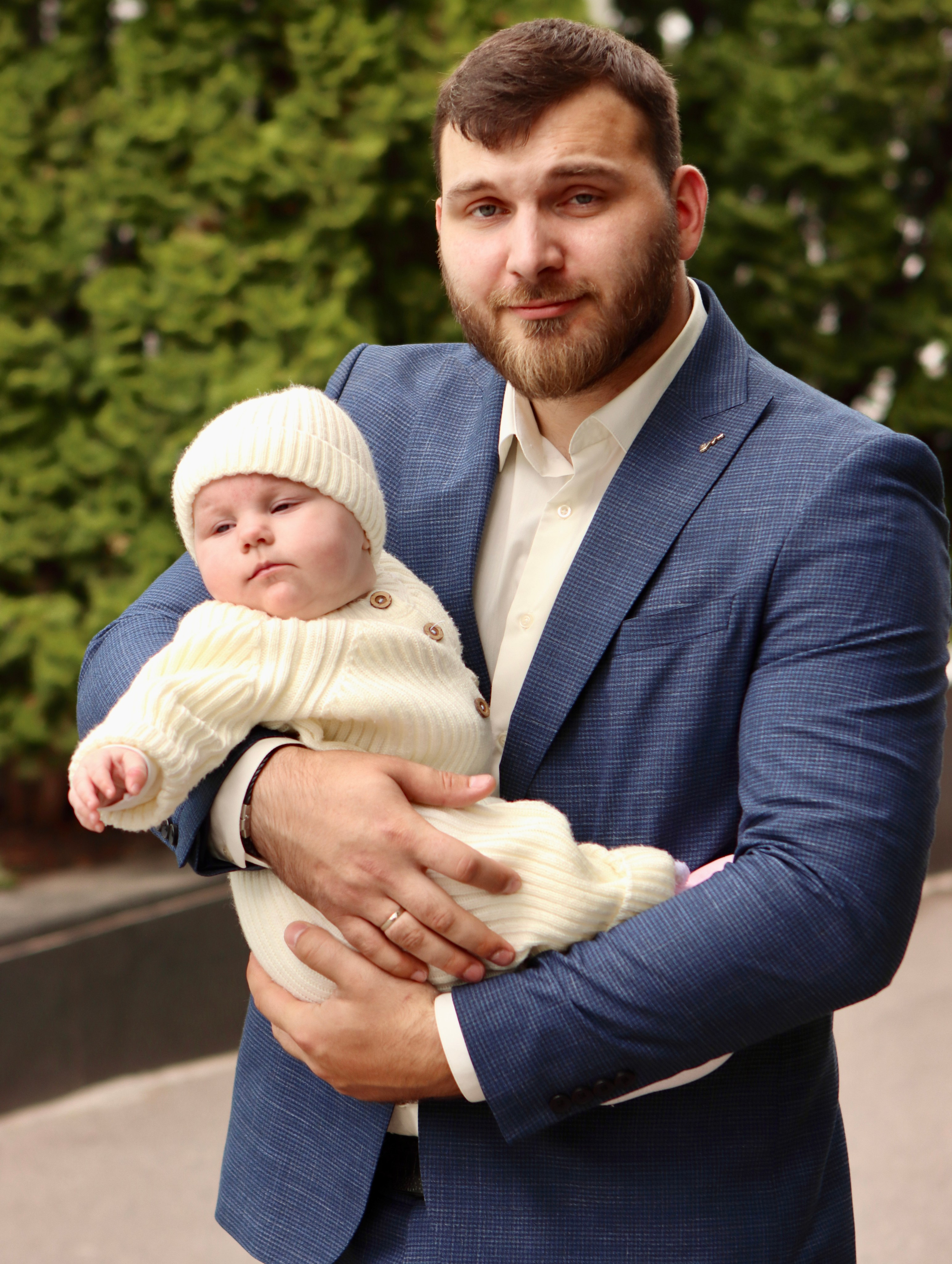 Анастасия и Вадим — крещение Виктории. Фотограф в Курске Смирнов Евгений