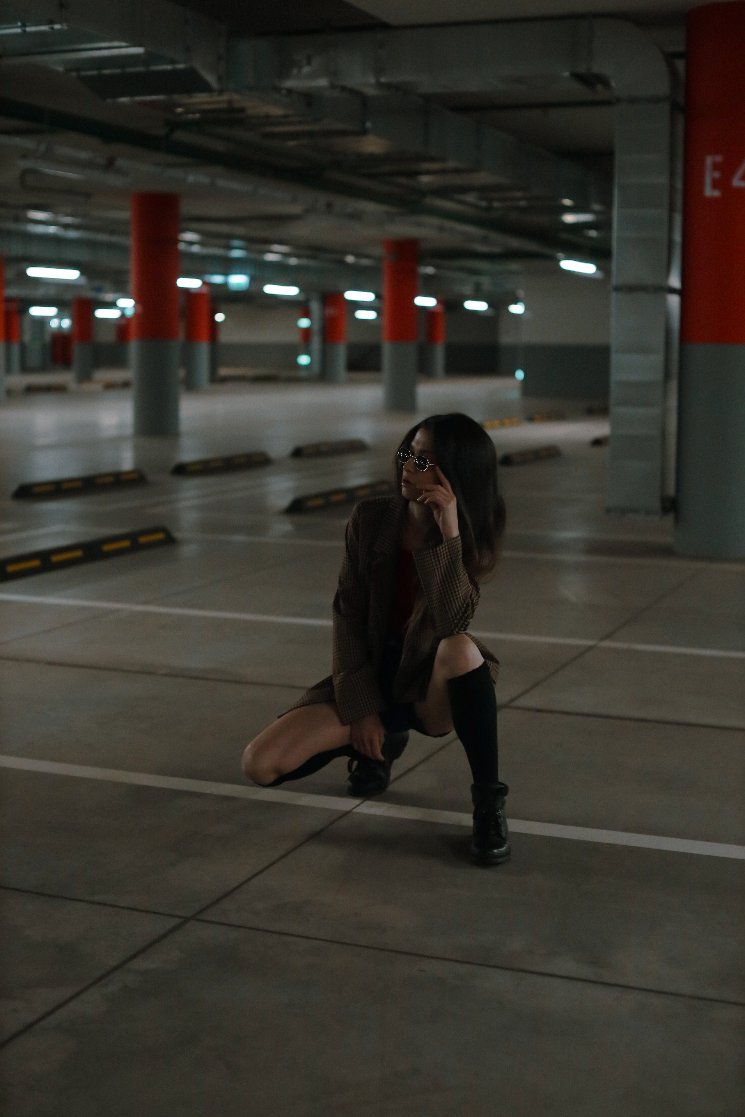 На парковке. Фотограф Анастасия Пинчук