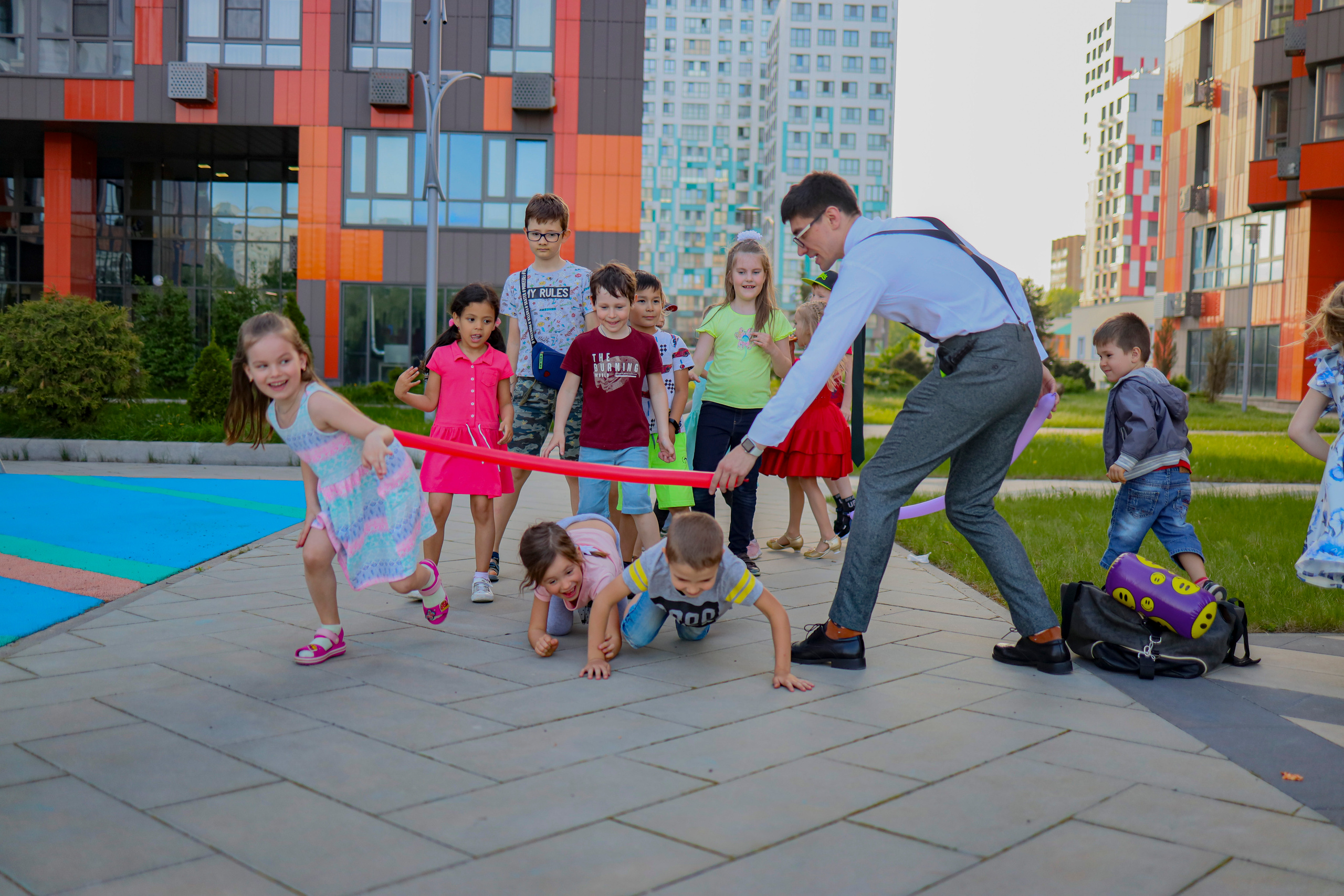 Выпускной детского сада в Ривер Парке. Фотограф Анастасия Пинчук