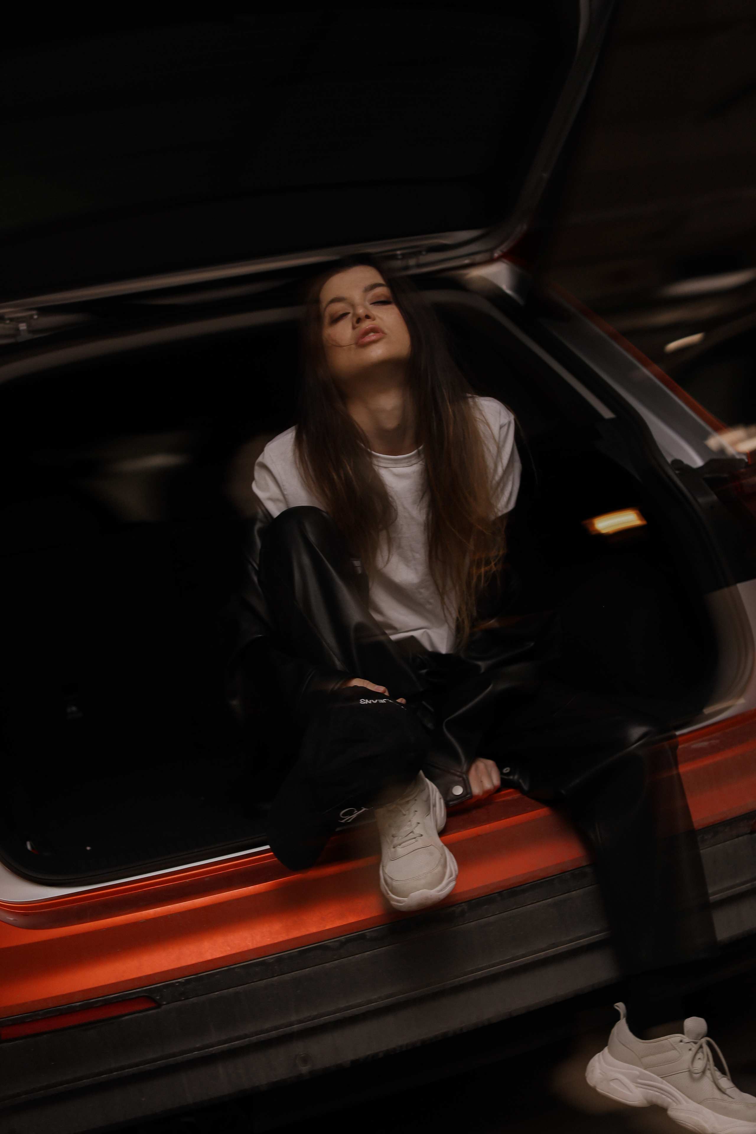 На парковке. Фотограф Анастасия Пинчук