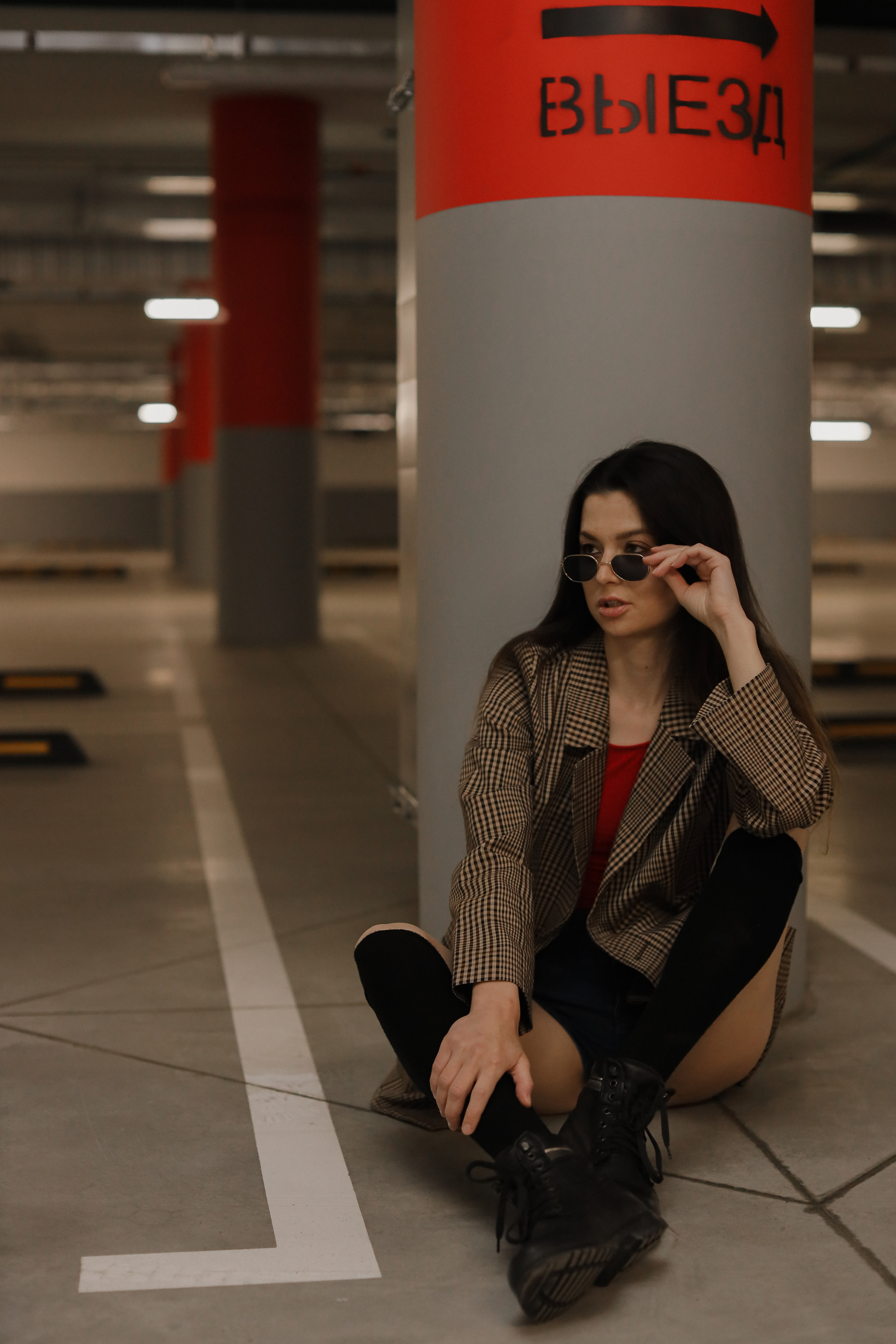 На парковке. Фотограф Анастасия Пинчук