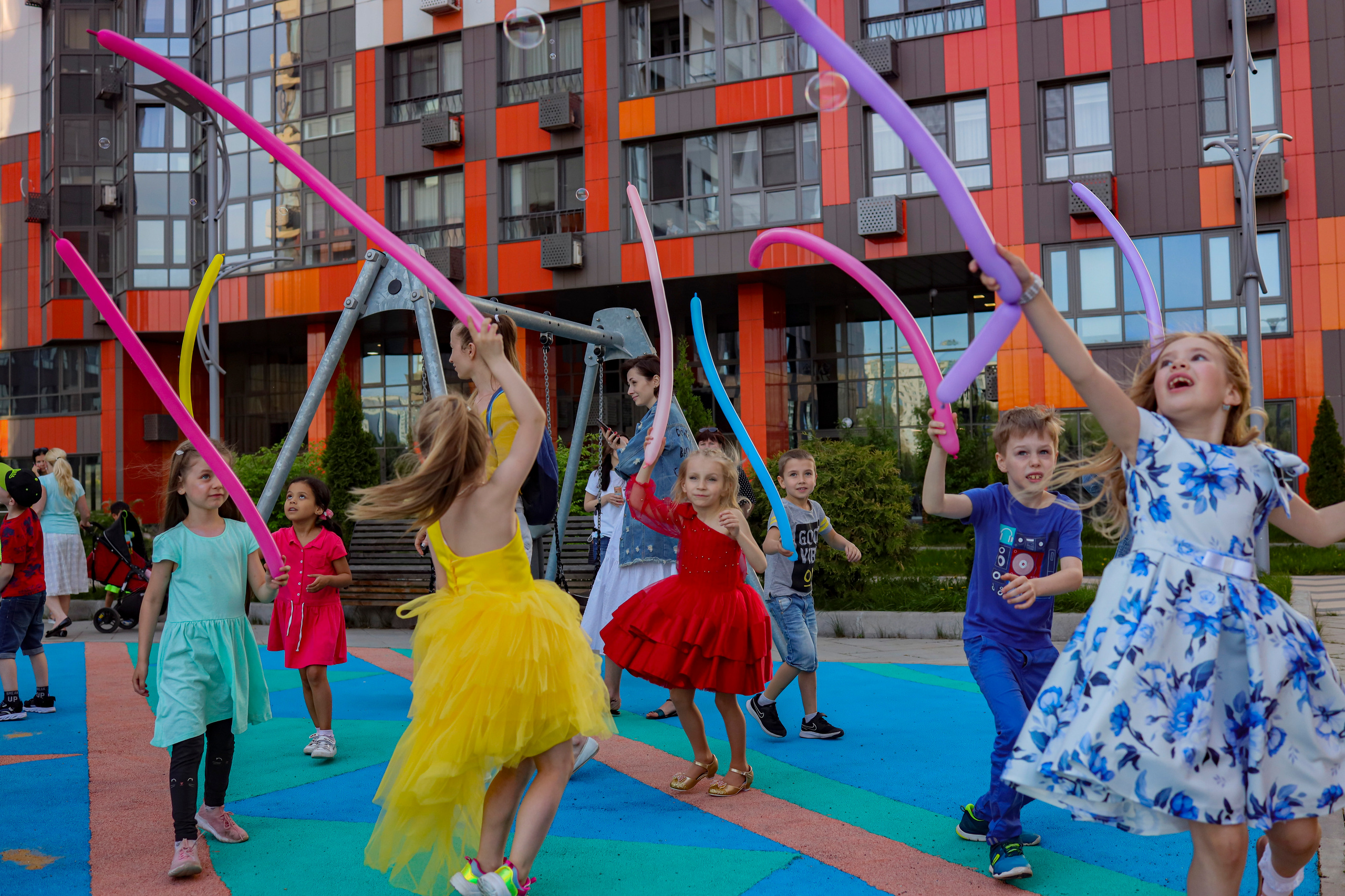 Выпускной детского сада в Ривер Парке. Фотограф Анастасия Пинчук