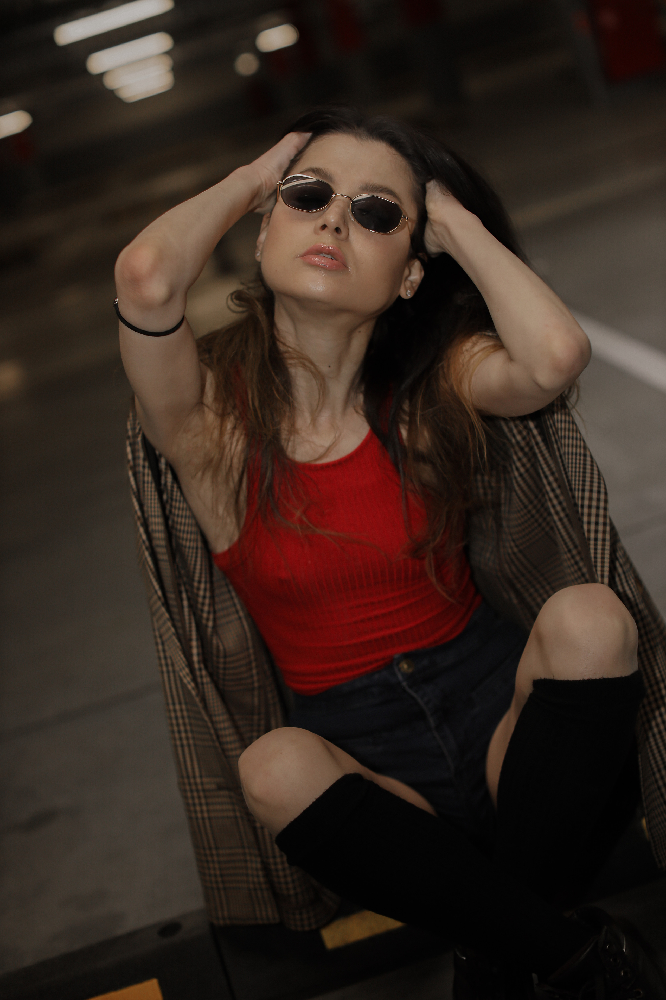 На парковке. Фотограф Анастасия Пинчук