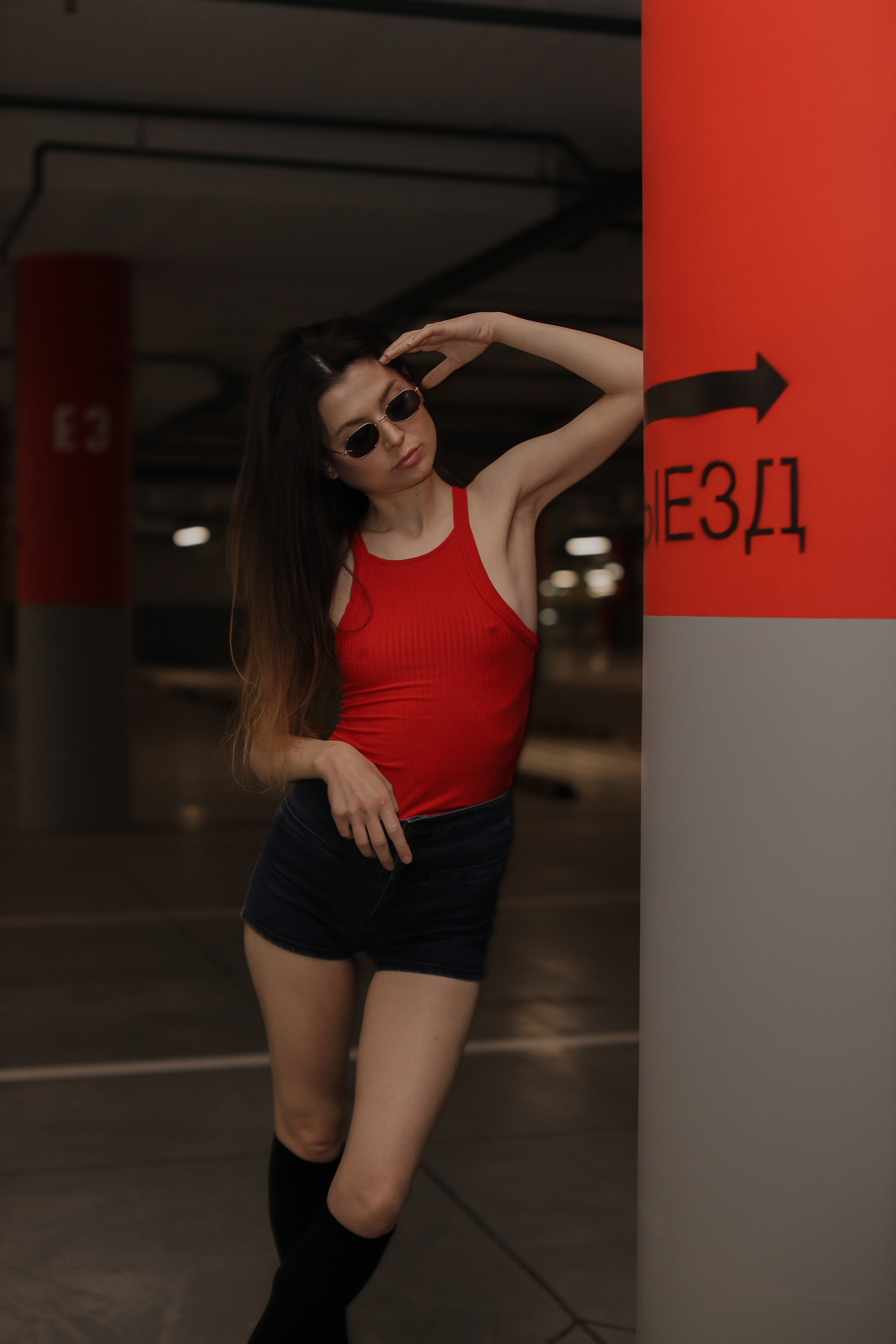 На парковке. Фотограф Анастасия Пинчук