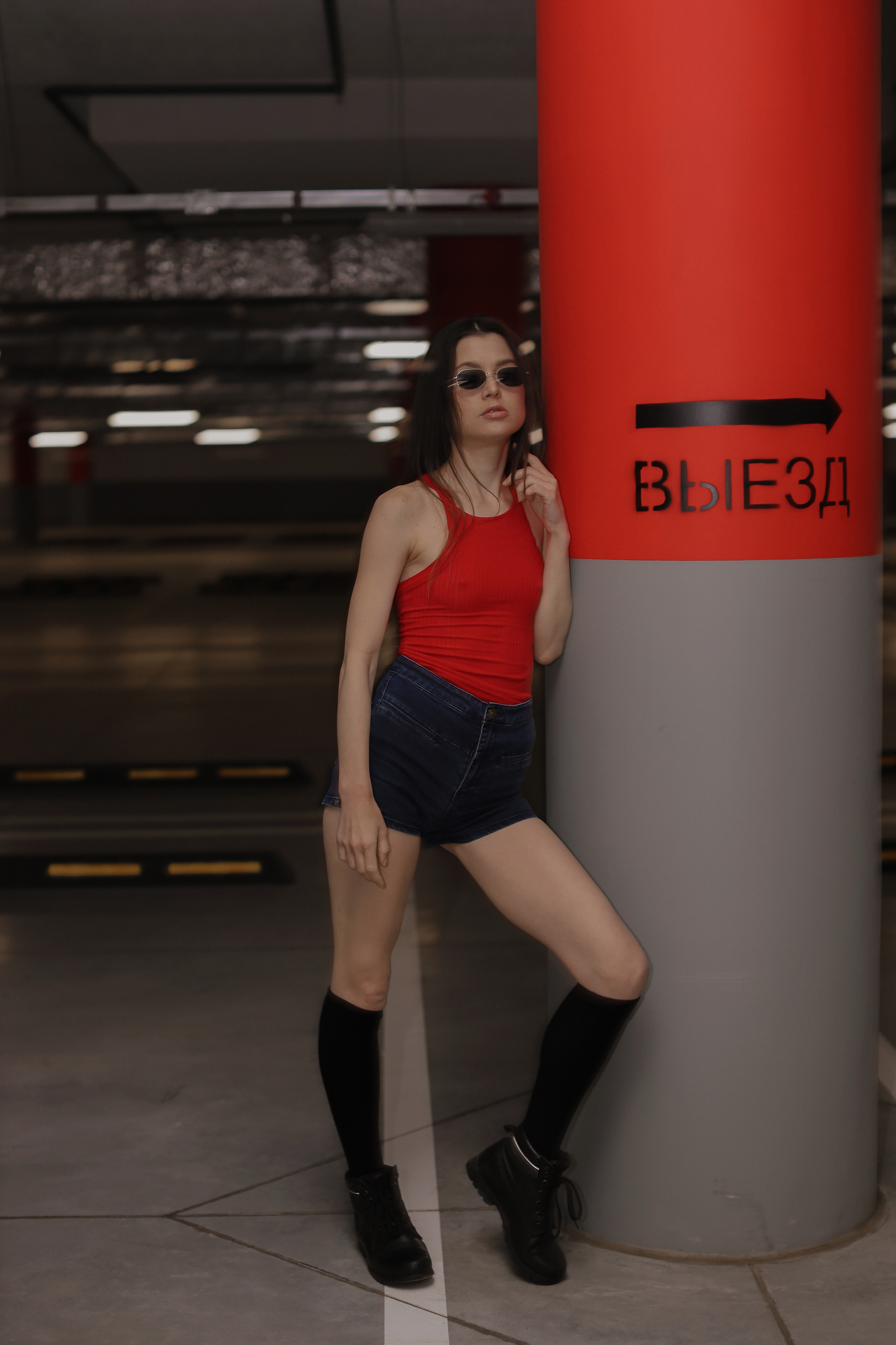 На парковке. Фотограф Анастасия Пинчук