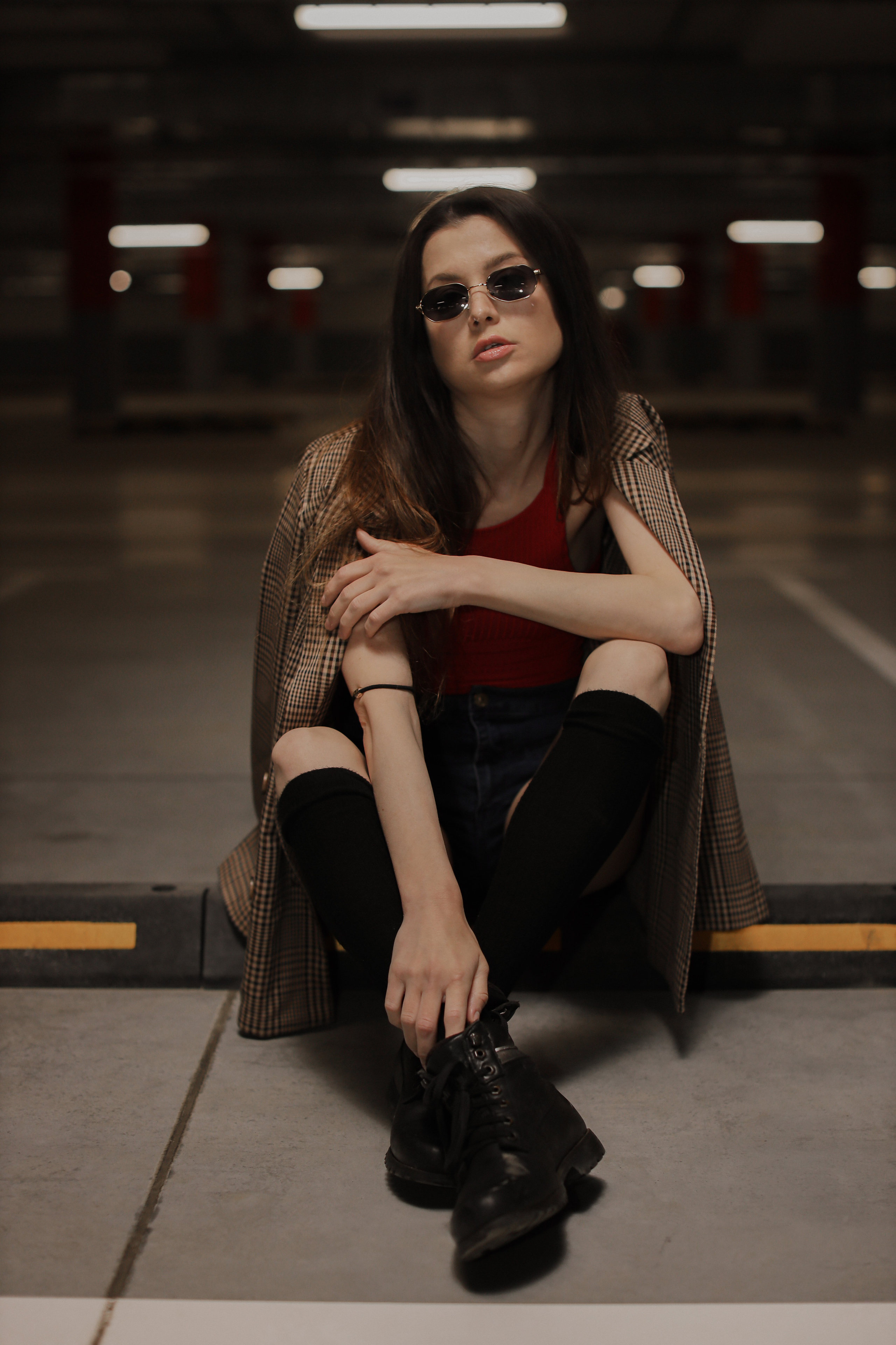 На парковке. Фотограф Анастасия Пинчук