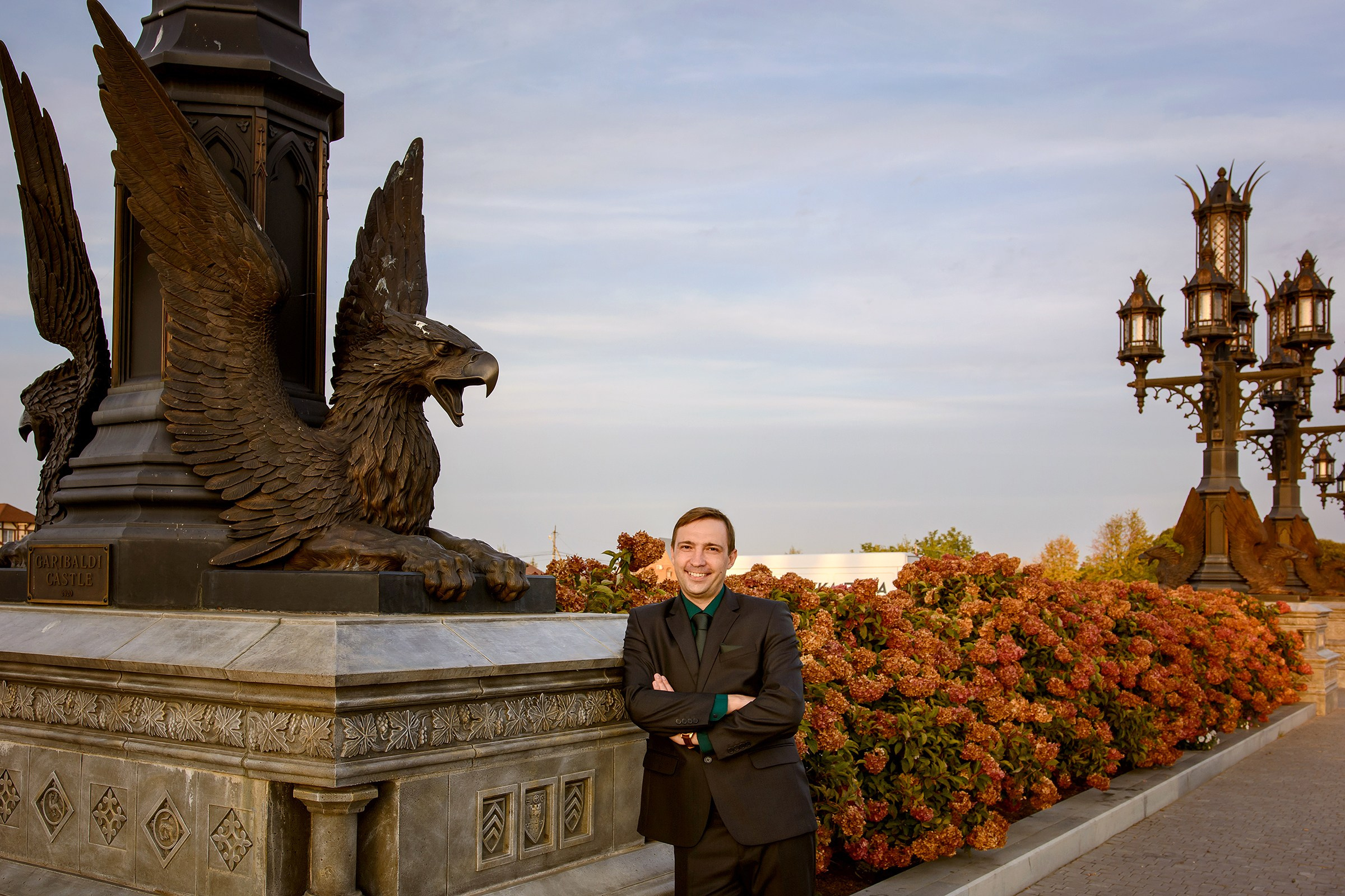 Семейная фотосессия у Замка Гарибальди. Фотограф Оксана Сафонова г. Тольятти