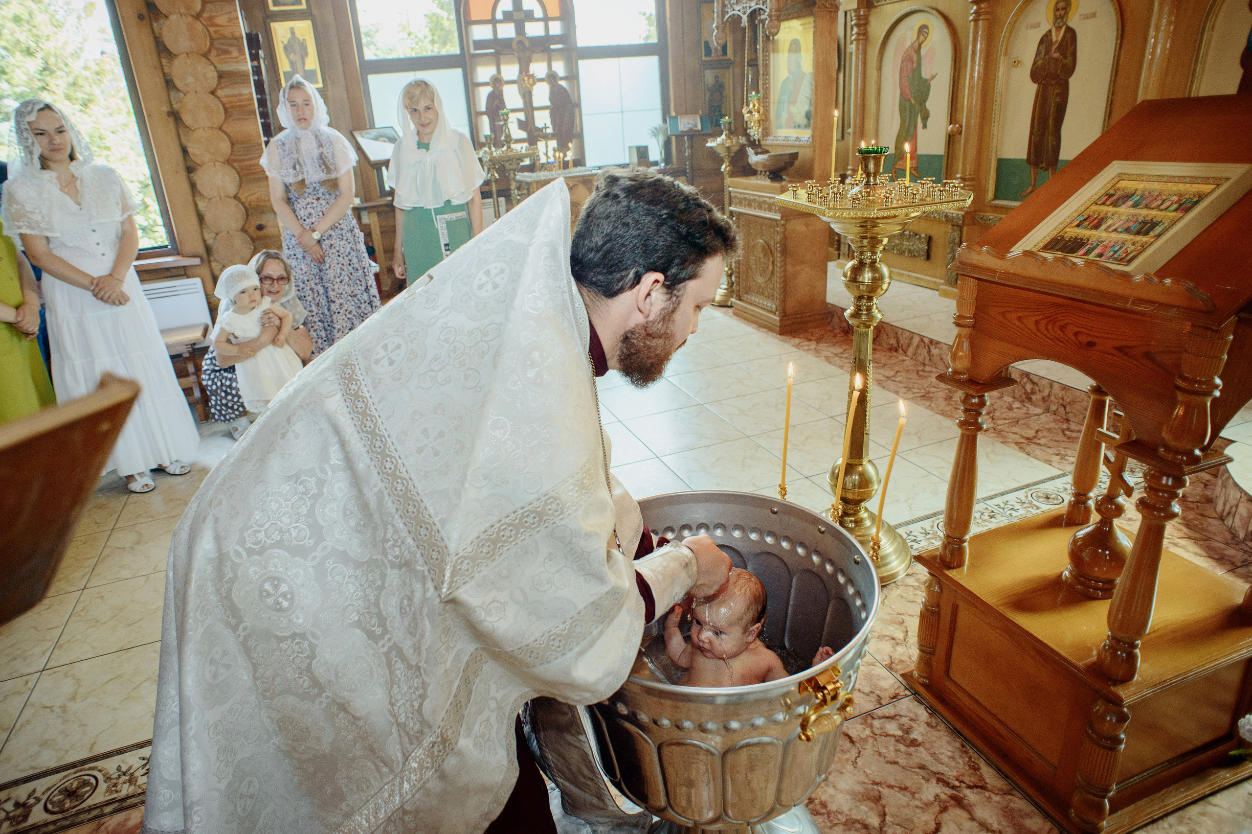Крещение Алеси. Королева Елена Свадебный и семейный фотограф в Туле
