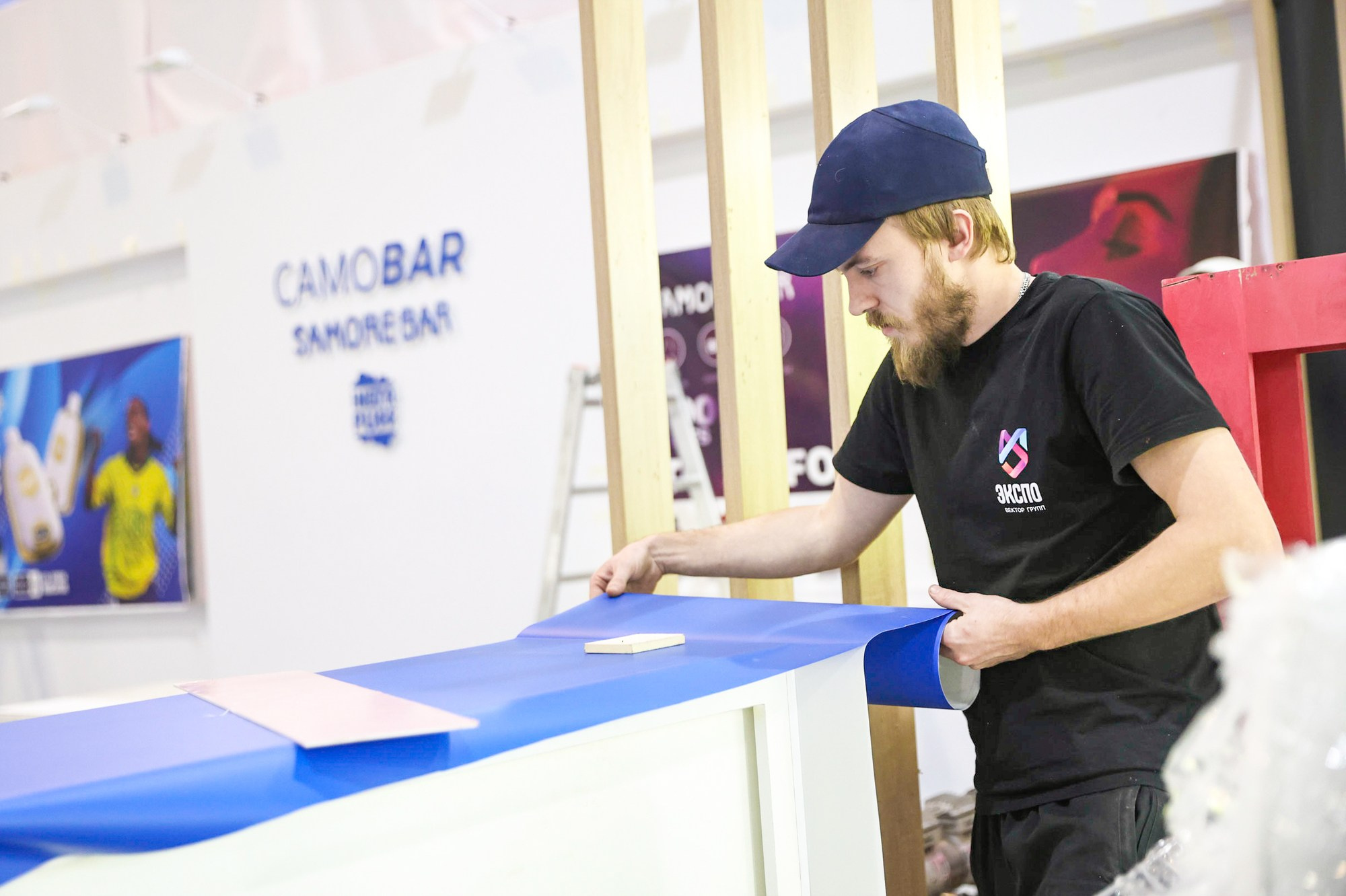 Застройка Vape Club Show. Фотограф Дарья Попова