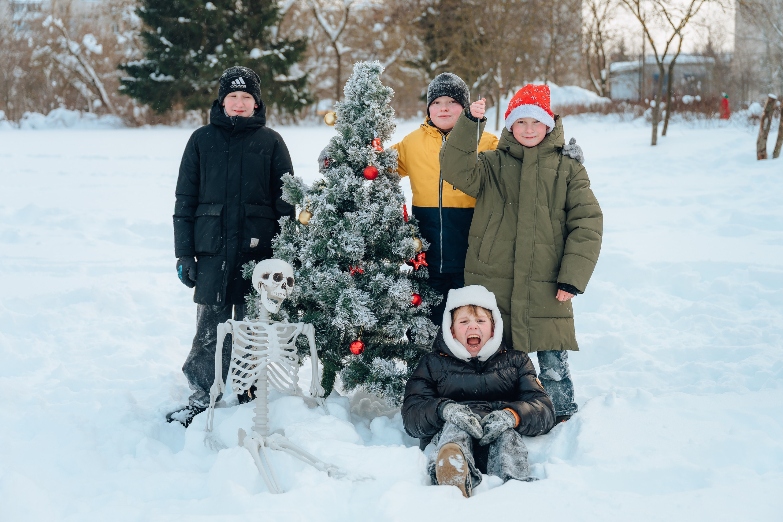 Зимние забавы. Детский и семейный фотограф Катерина Мишина