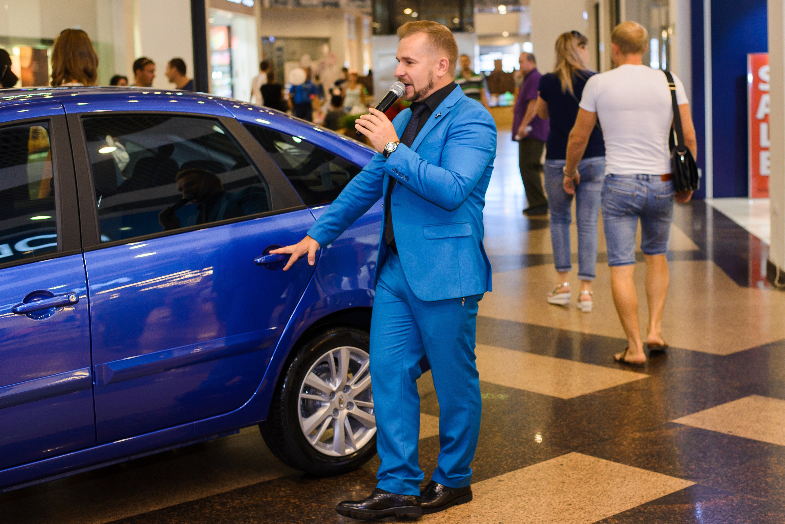 Трц Европа, презентанция Lada. Фотограф в Москве Казакова Анна