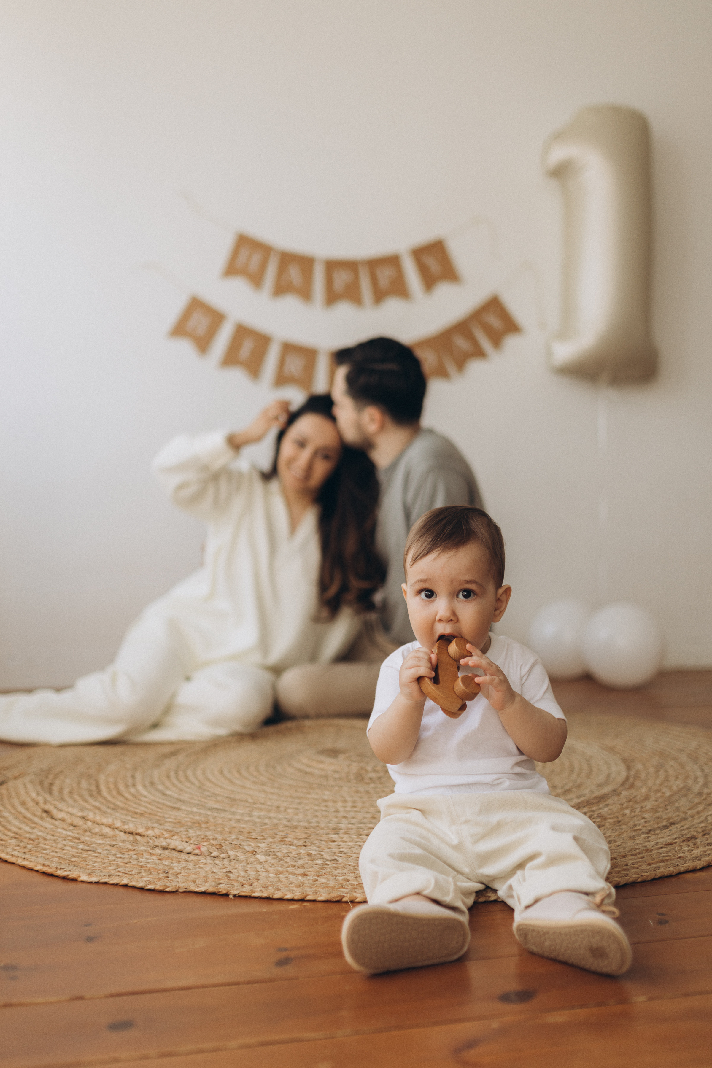 1 годик. Студийная съёмка. Семейный фотограф Мария Маркова Москва и Одинцово