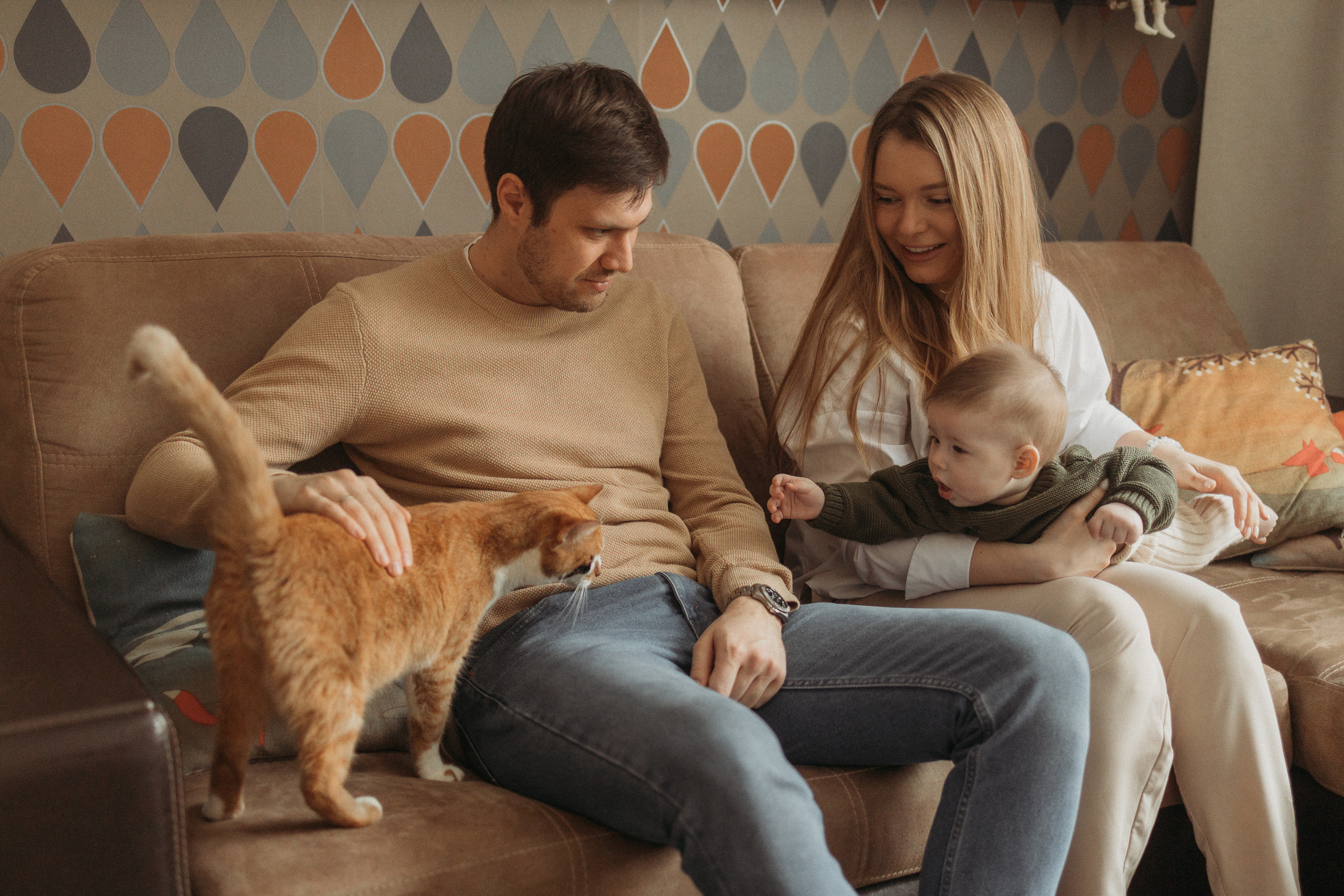 Домашняя съёмка. Семейный фотограф Мария Маркова Москва и Одинцово