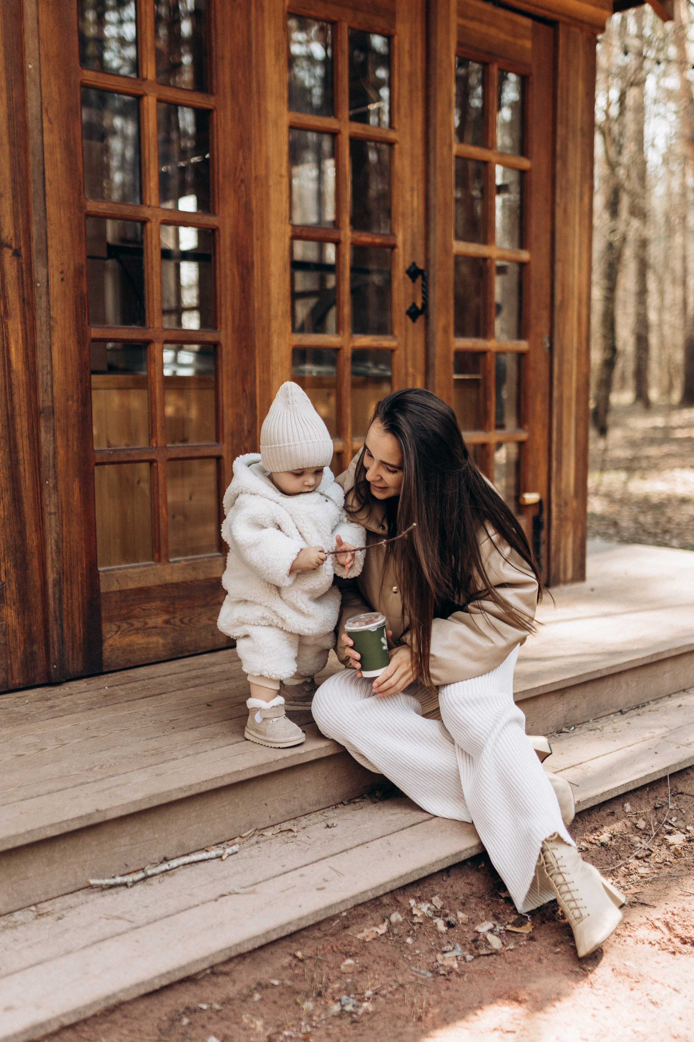 Алёна и Соня. Прогулка. Семейный фотограф Мария Маркова Москва и Одинцово