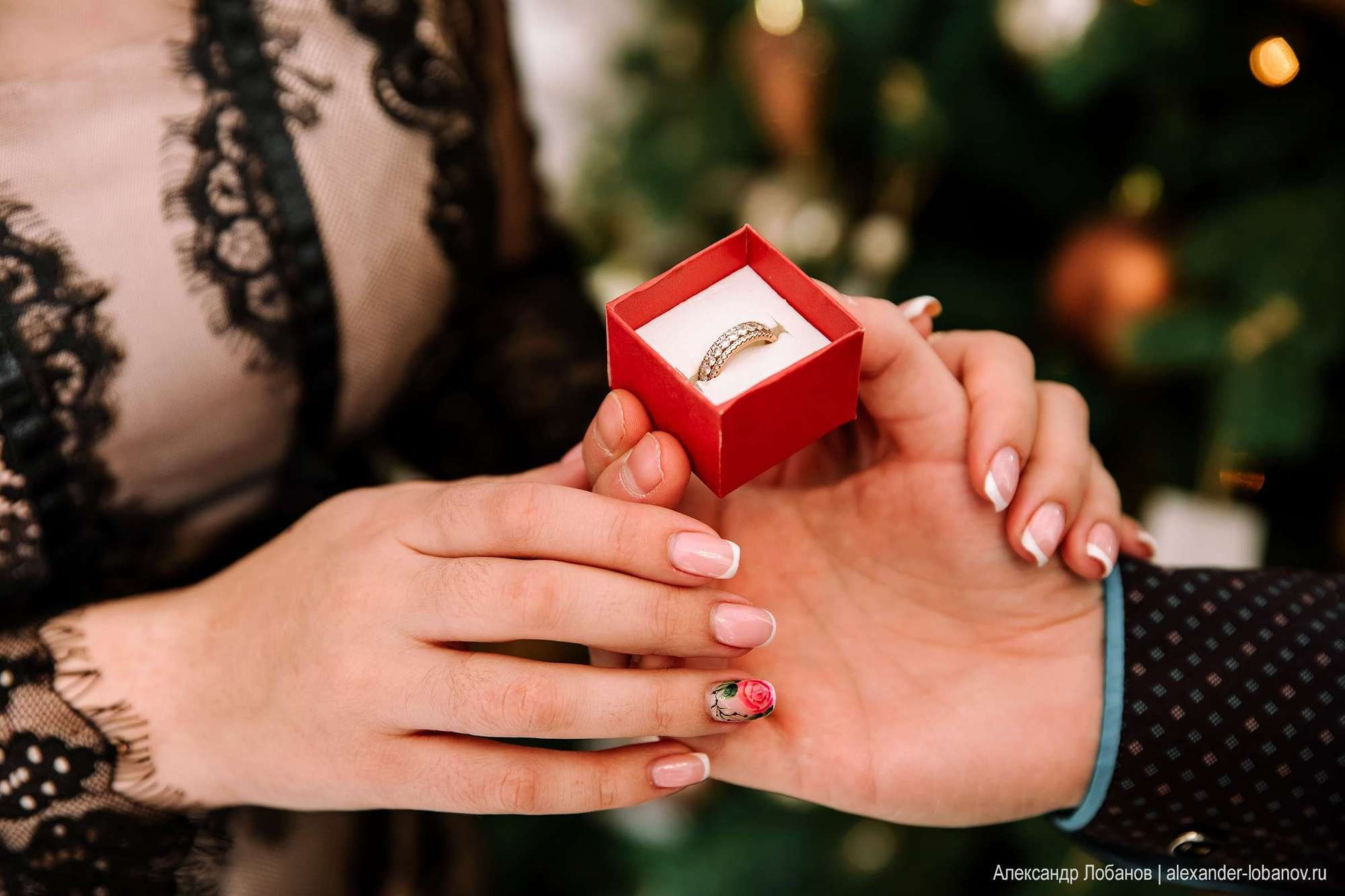 Новогодняя Love Story Ильи и Марьям