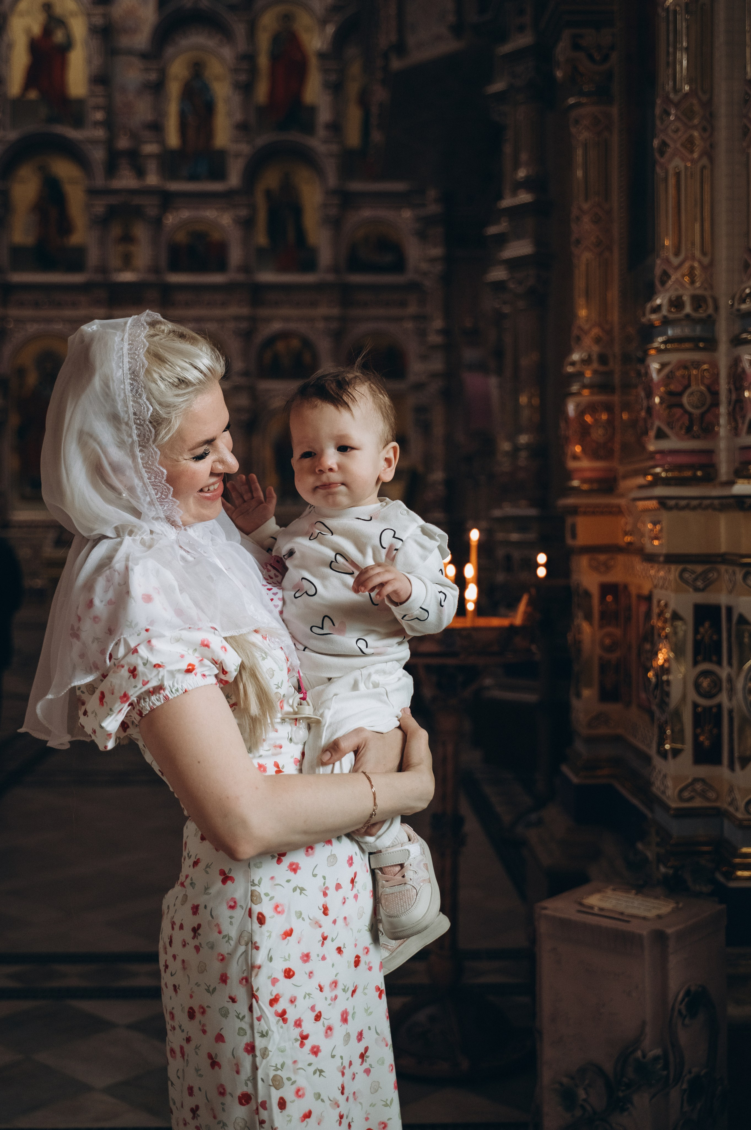 Крещение Миланы (Храм Всех Святых). Семейный фотограф в Минске Дарья Дреко