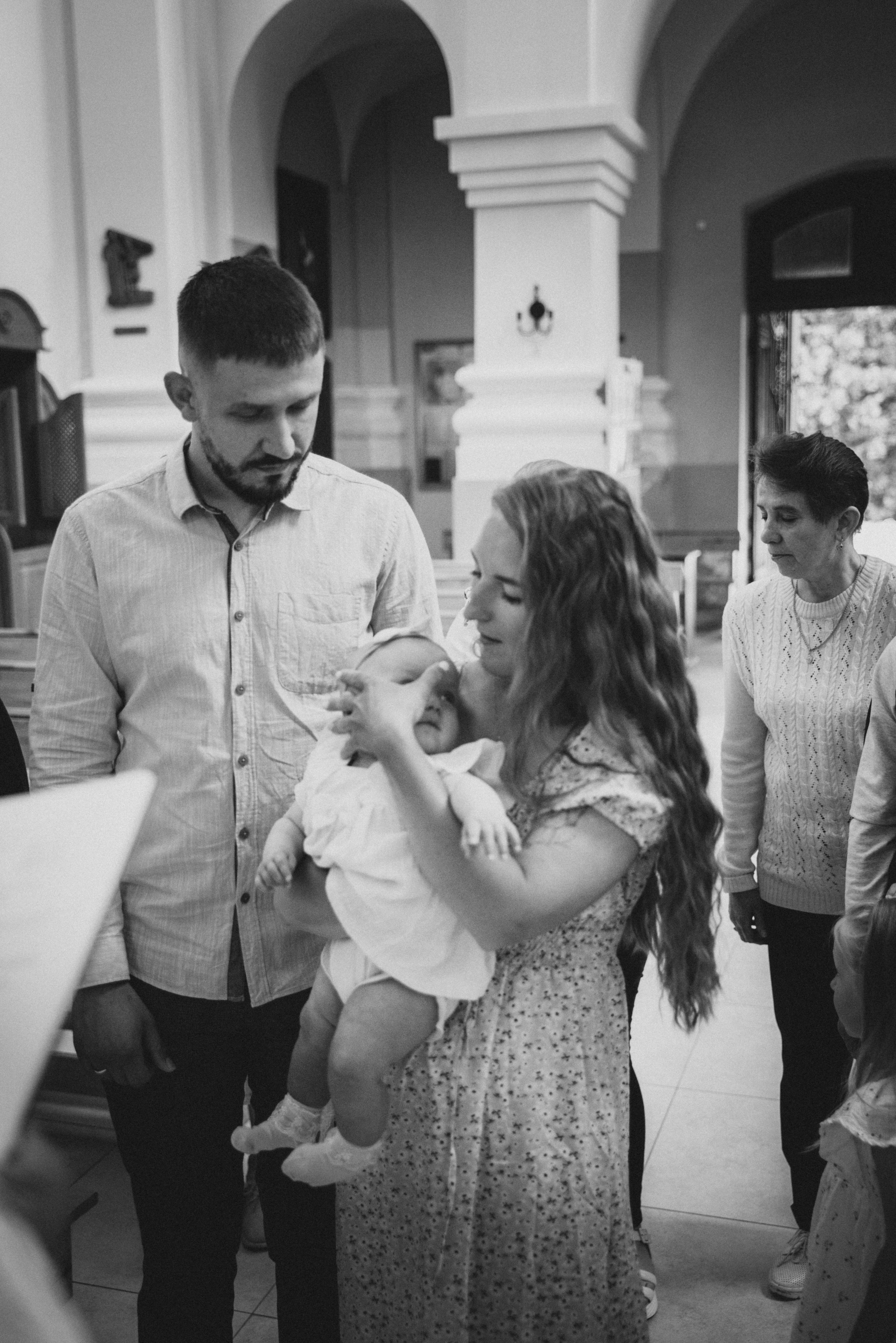 Крещение Леи (костёл в Заславле). Семейный фотограф в Минске Дарья Дреко