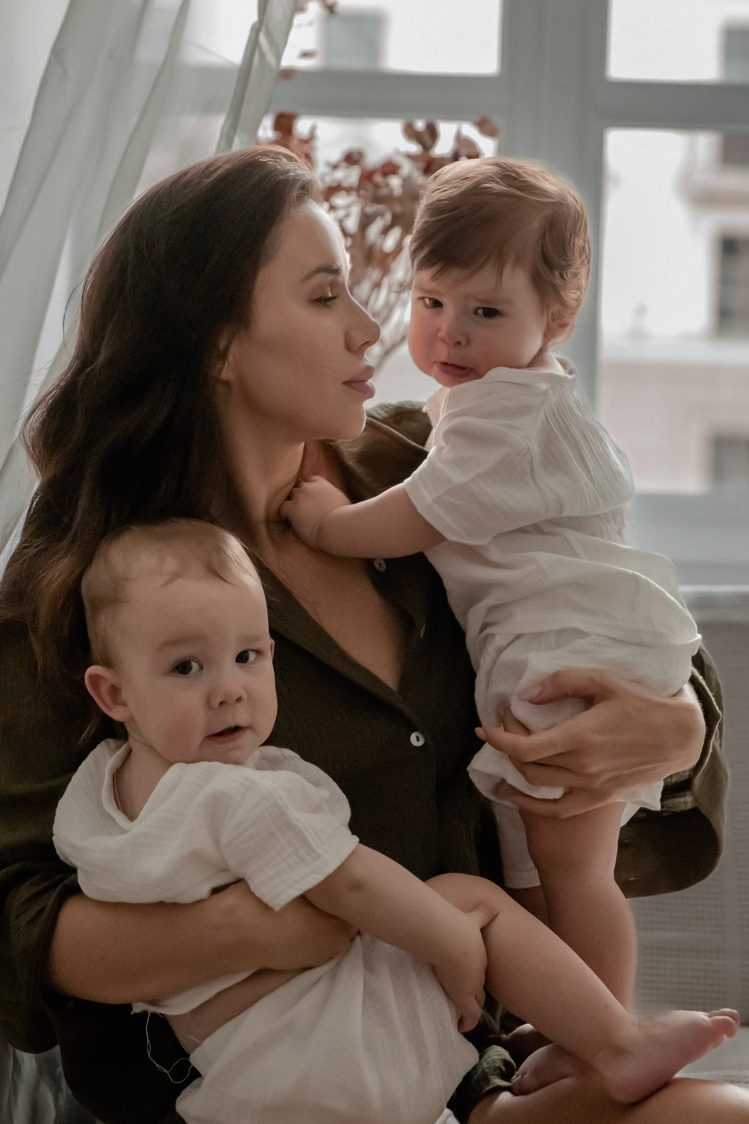 Марина, Паулина и Сашка — фотосессия мамы и деток. Семейный и свадебный фотограф Минск, Барановичи Ольга Пахомова