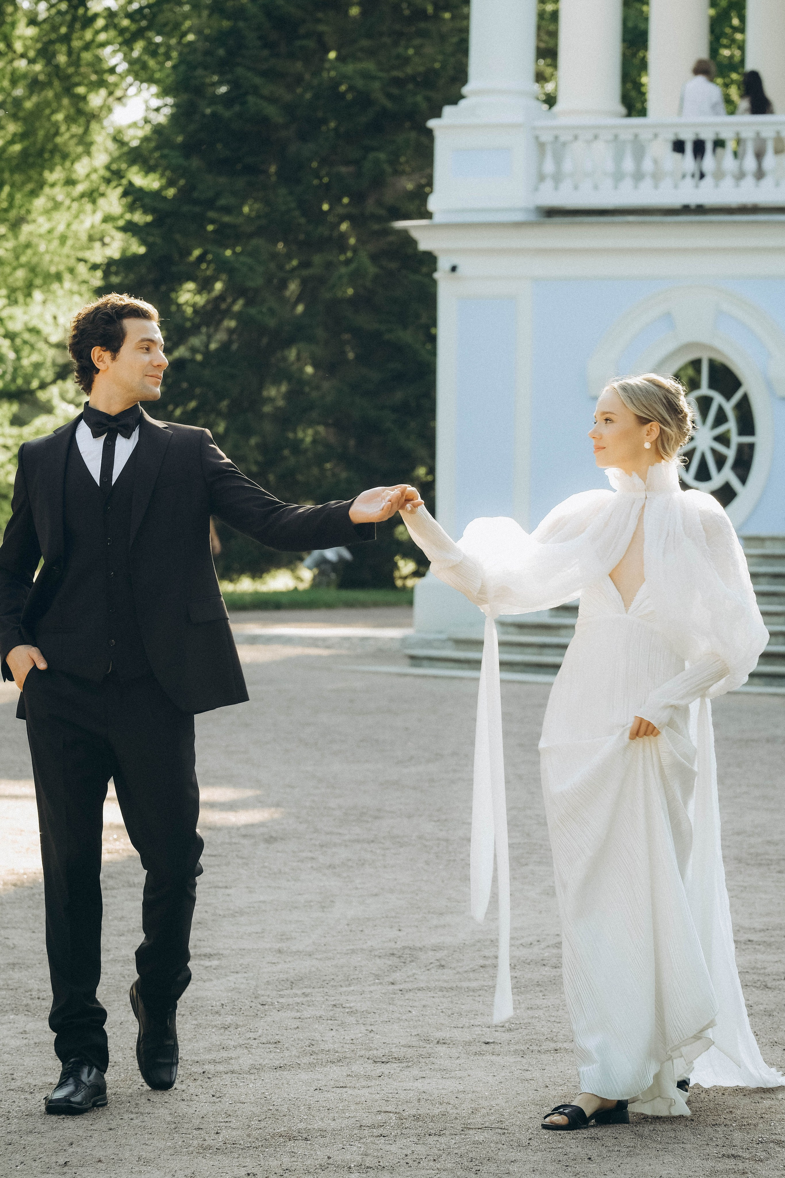 СВАДЕБНАЯ СЬЕМКА В ПАРКЕ ОРАНИЕНБАУМ. Профессиональный фотограф, Санкт-Петербург — Виктория Богомолова