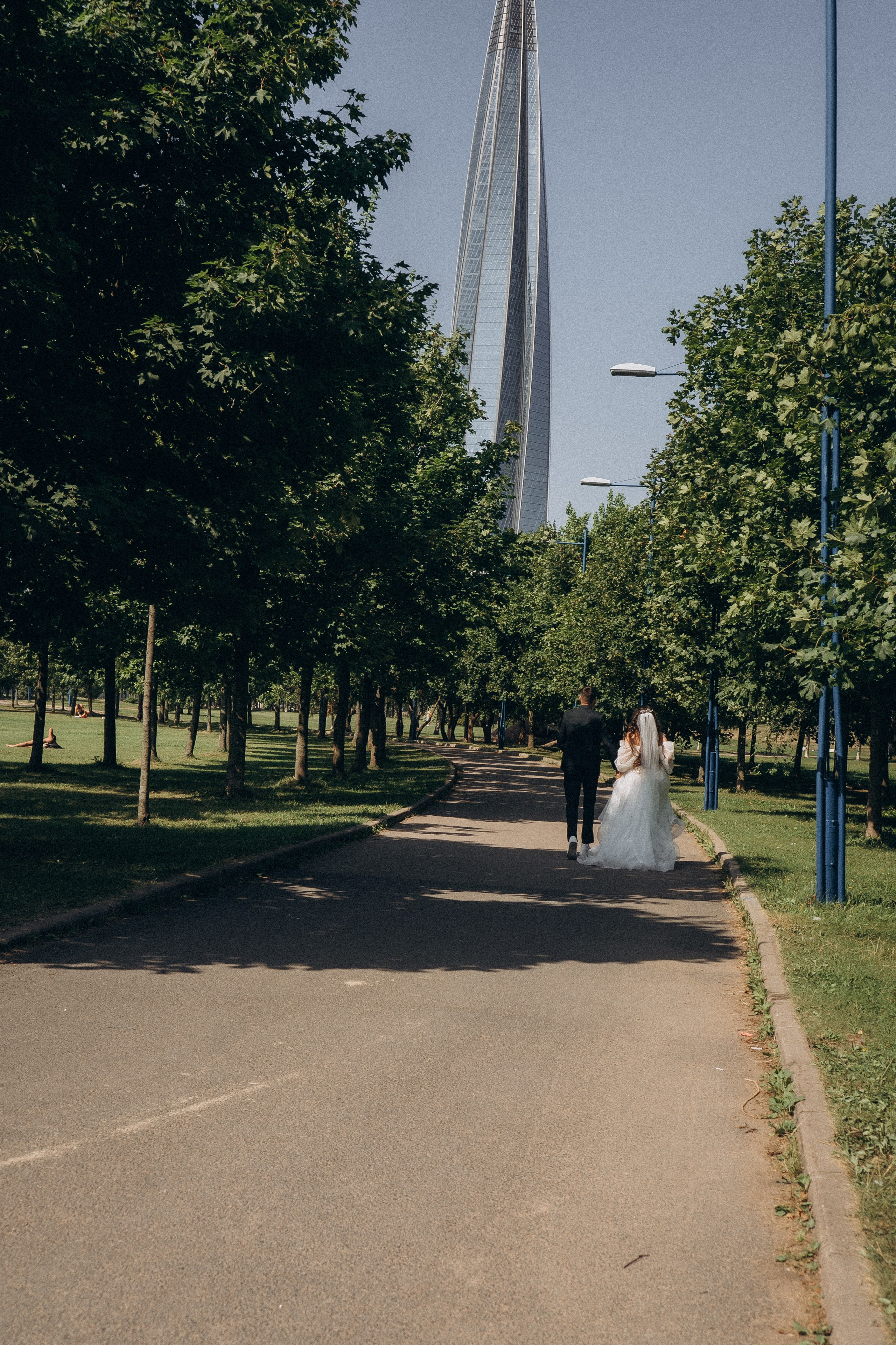 СВАДЕБНАЯ СЬЕМК В ПАРКЕ 300-ЛЕТИЯ. Профессиональный фотограф, Санкт-Петербург — Виктория Богомолова