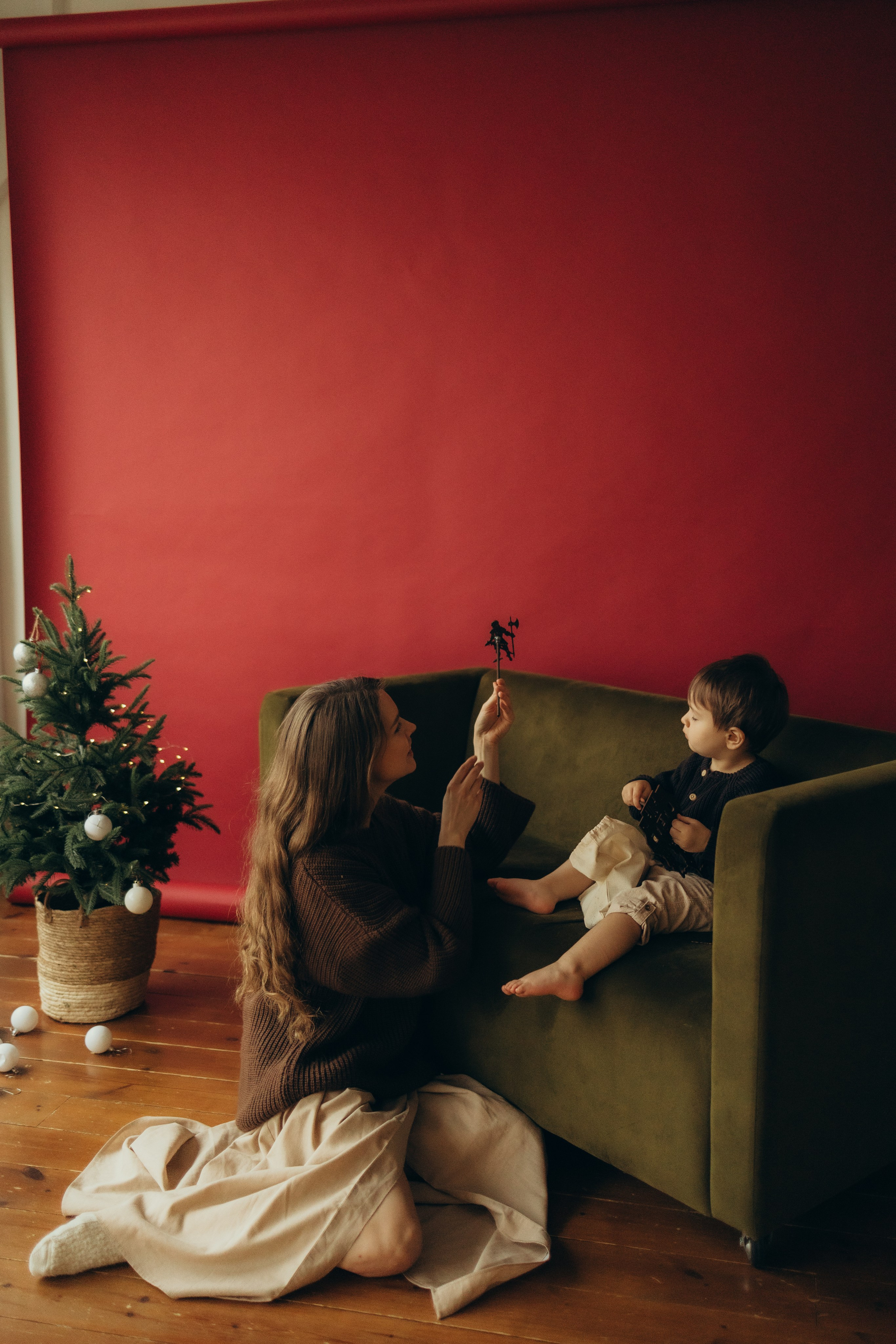 Семейная новогодняя фотосессия. Семейный фотограф в Москве Бунина Маргарита