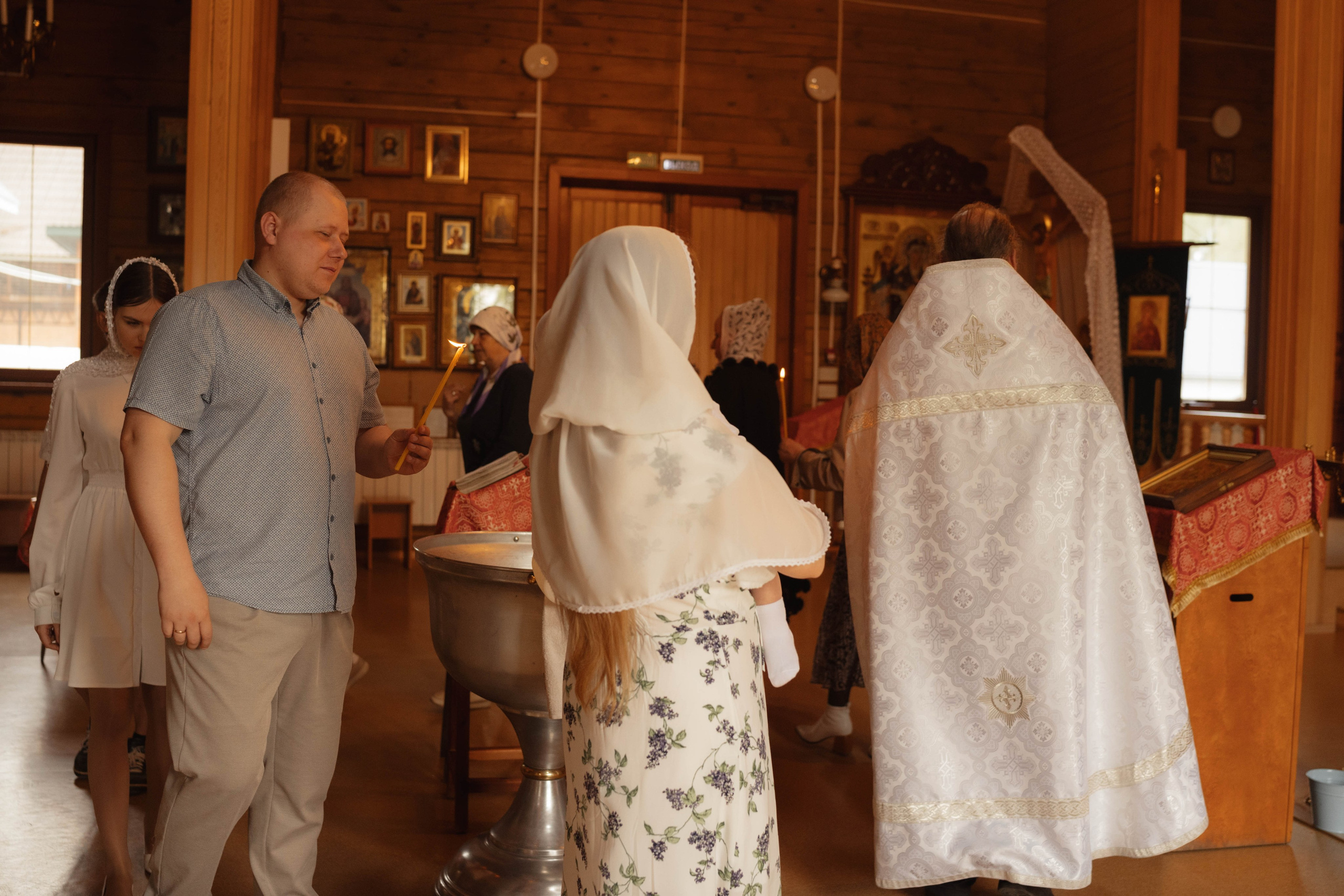 Крещение Любы. Фотограф в Новосибирске Диана Ильиных