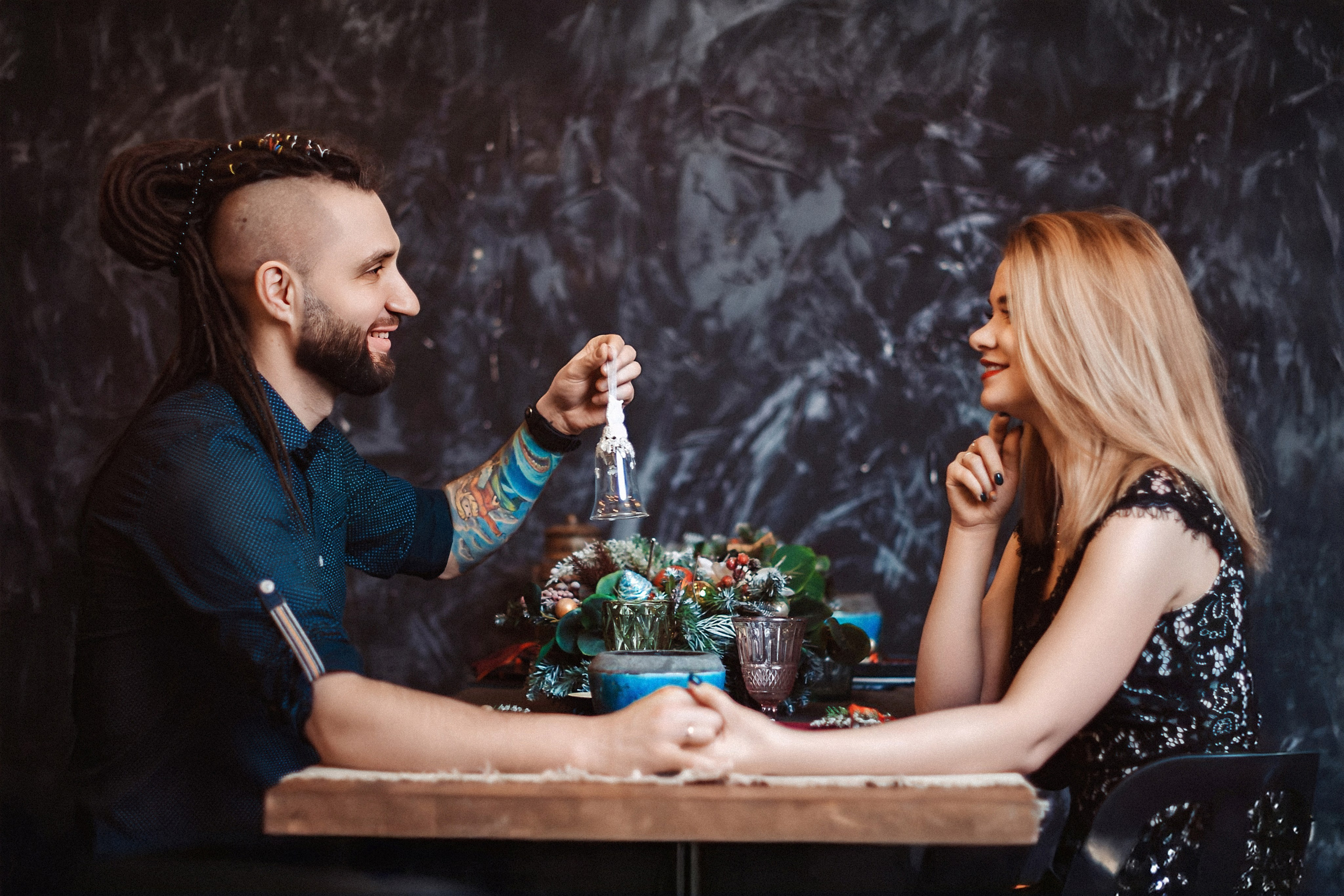 Новогодняя Love Story Виталии и Виталия. Фотограф Алиса Агафонова в Санкт-Петербурге