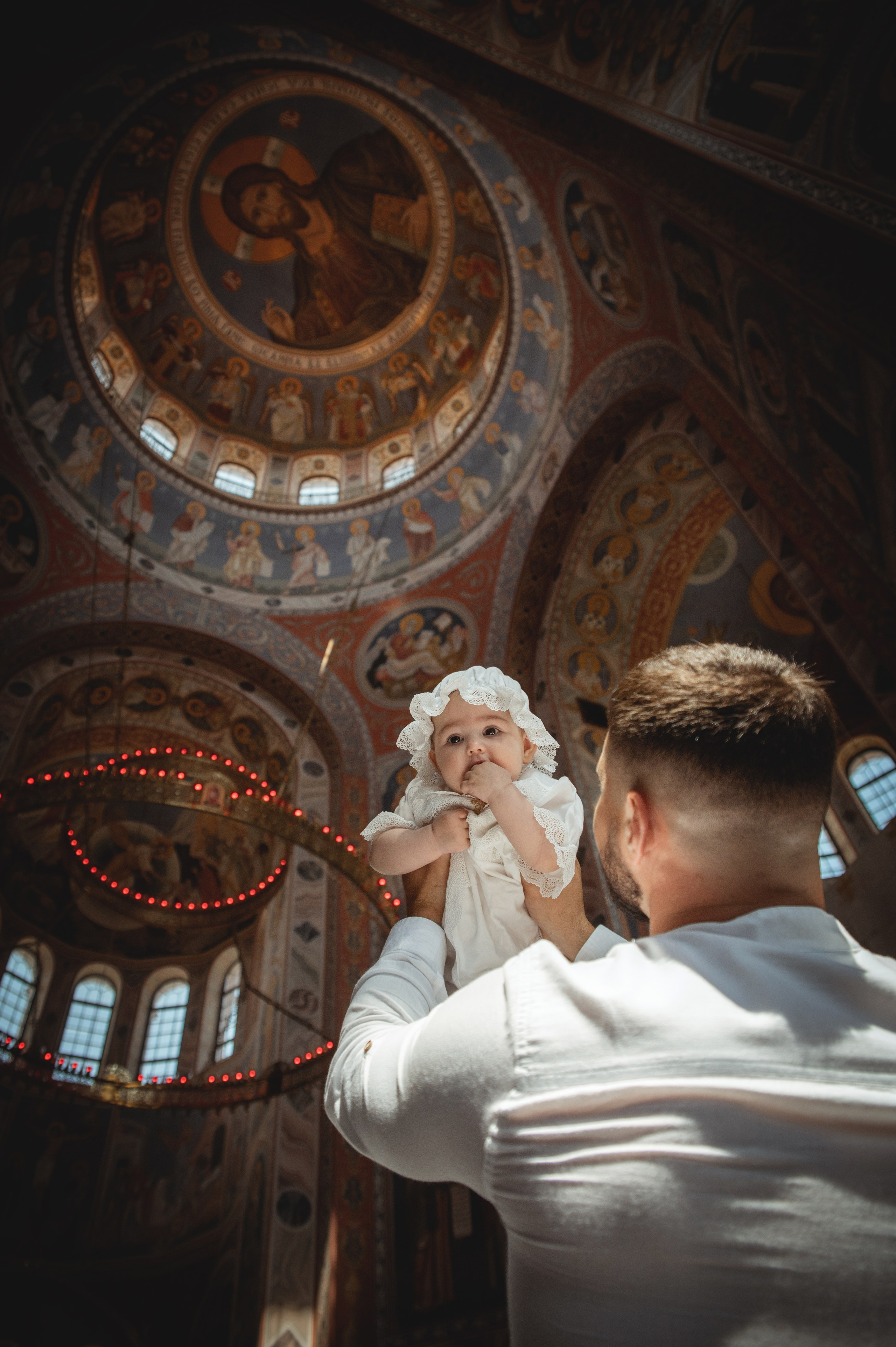 Таинство Крещения Александры, Александра-Невский Собор г. Волгоград. Церковный, семейный и репортажный фотограф Волгоград, Волжский