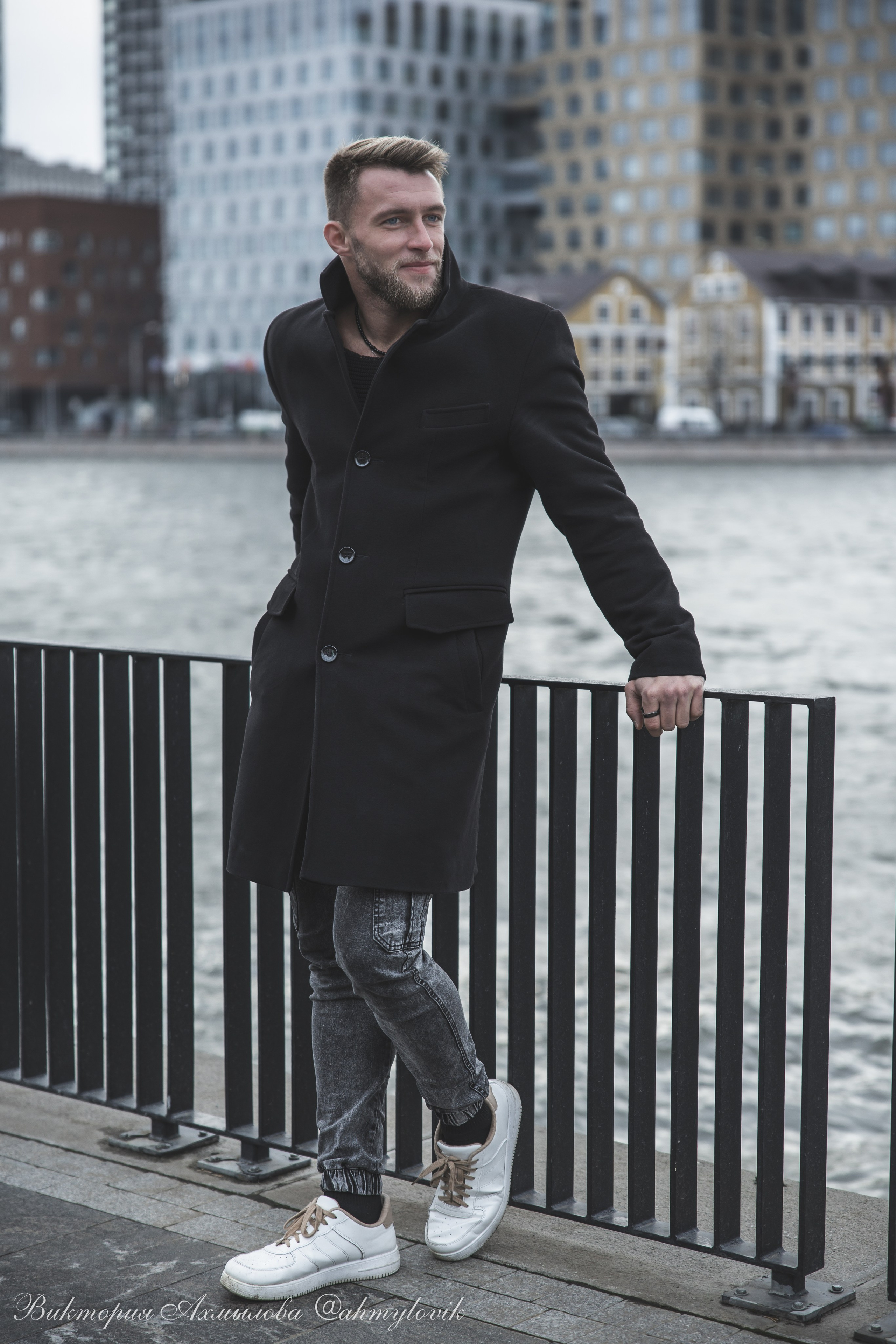 Прогулка с Хаски (Сергей). Виктория Ахмылова. Фотограф в Москве