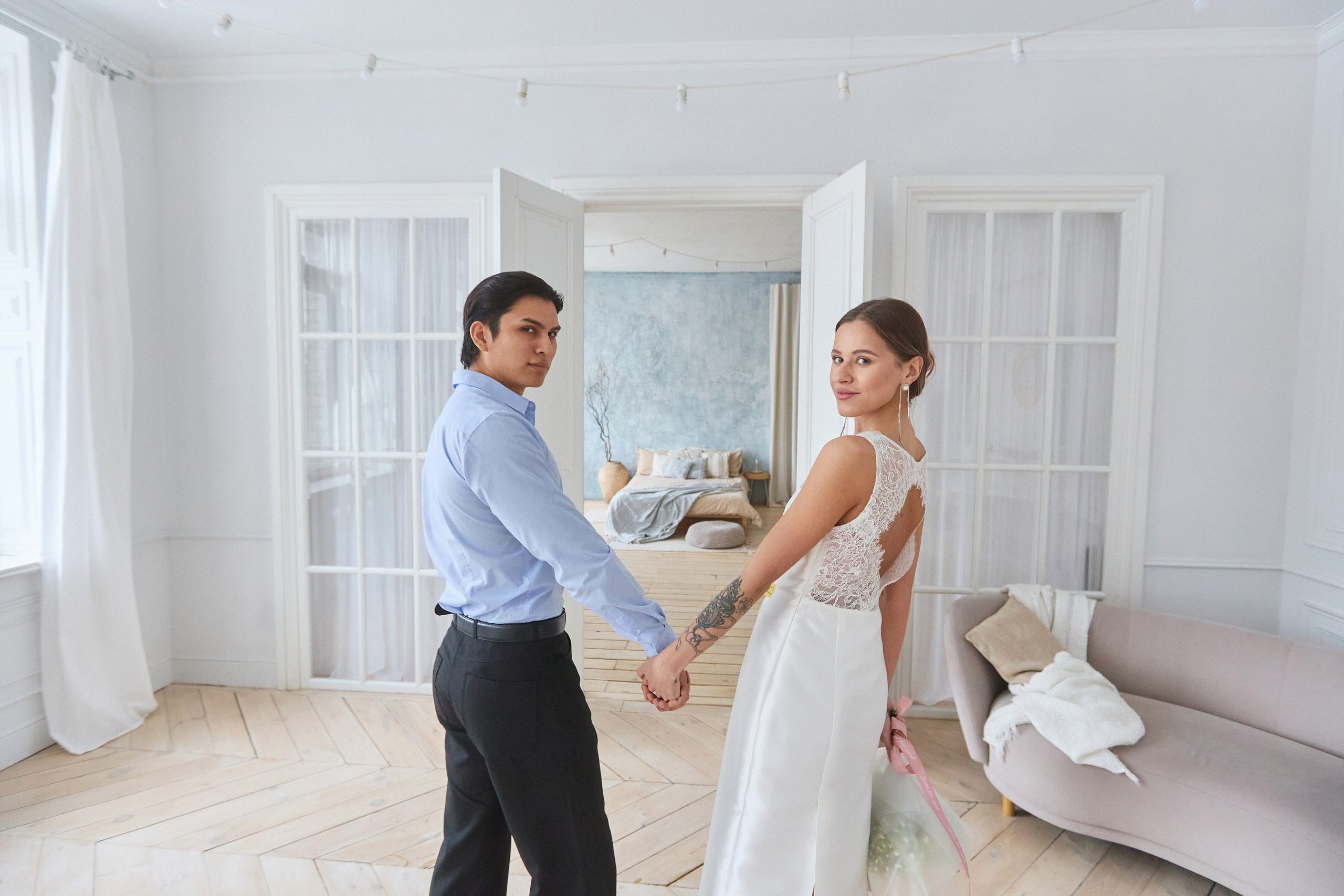 Полина и Кристиан. Фотограф Настя Че