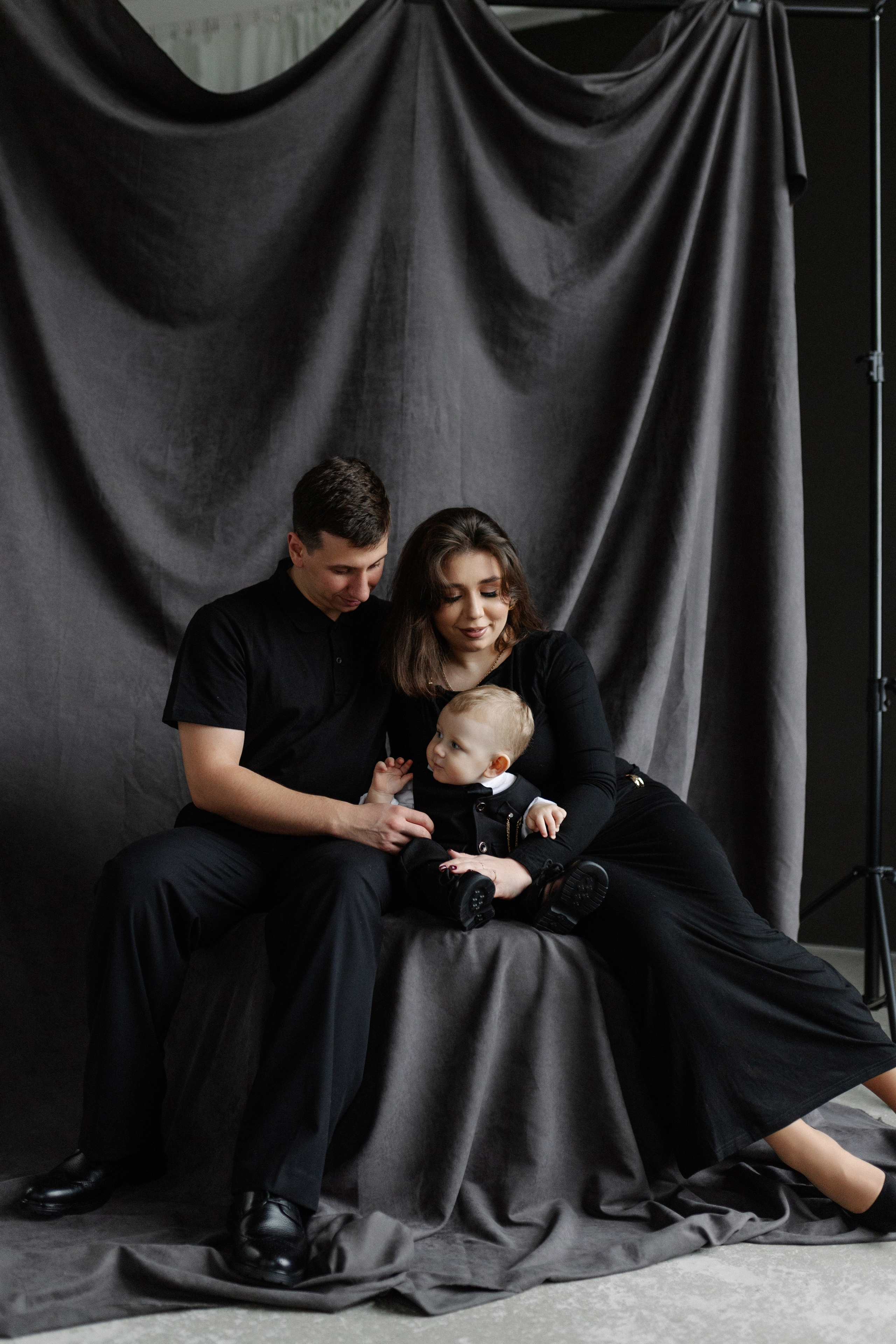 Таня, Андрей и Лев. Семейный фотограф в Краснодаре Яна Морева