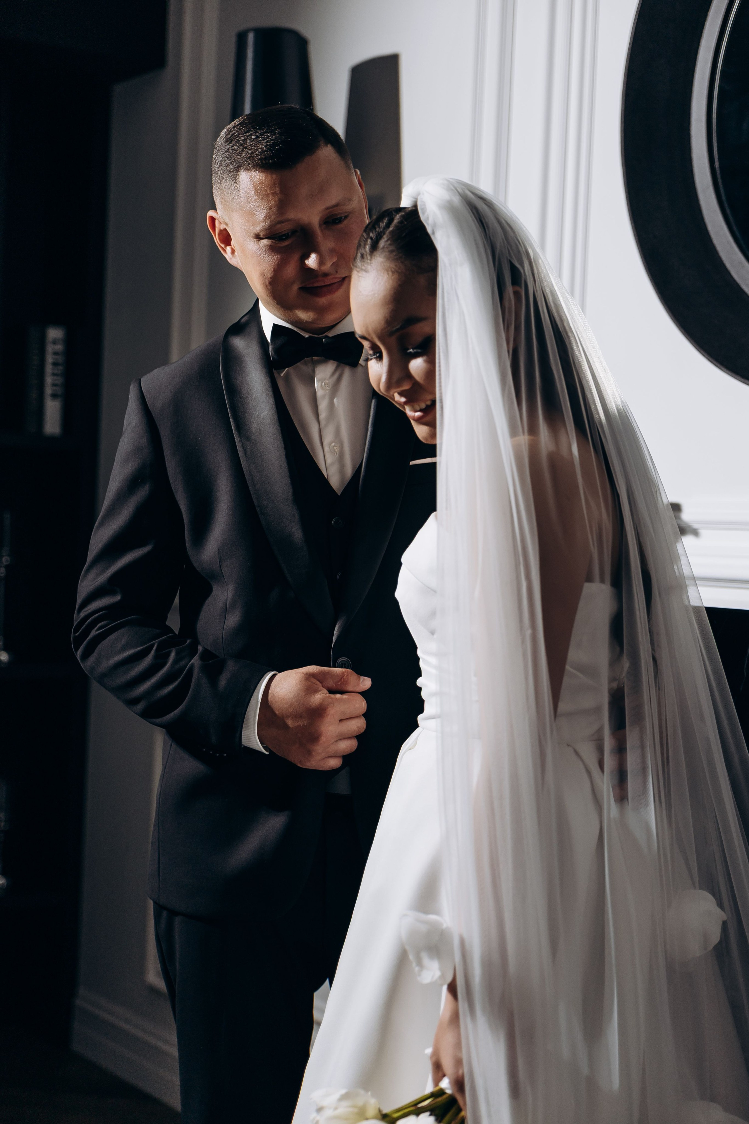 свадебная фотосессия в студии Казань